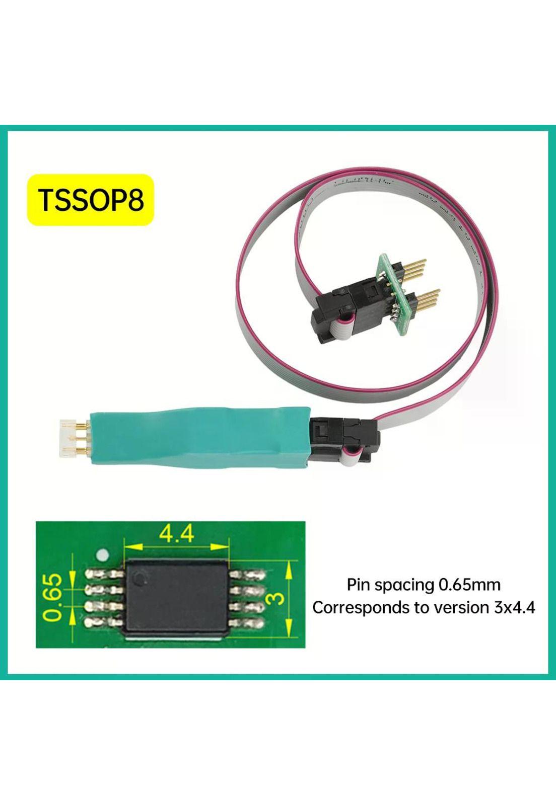Cable Pinza tssop8 3x4.4 Simil 3m Tacho Digiprog Programador-4