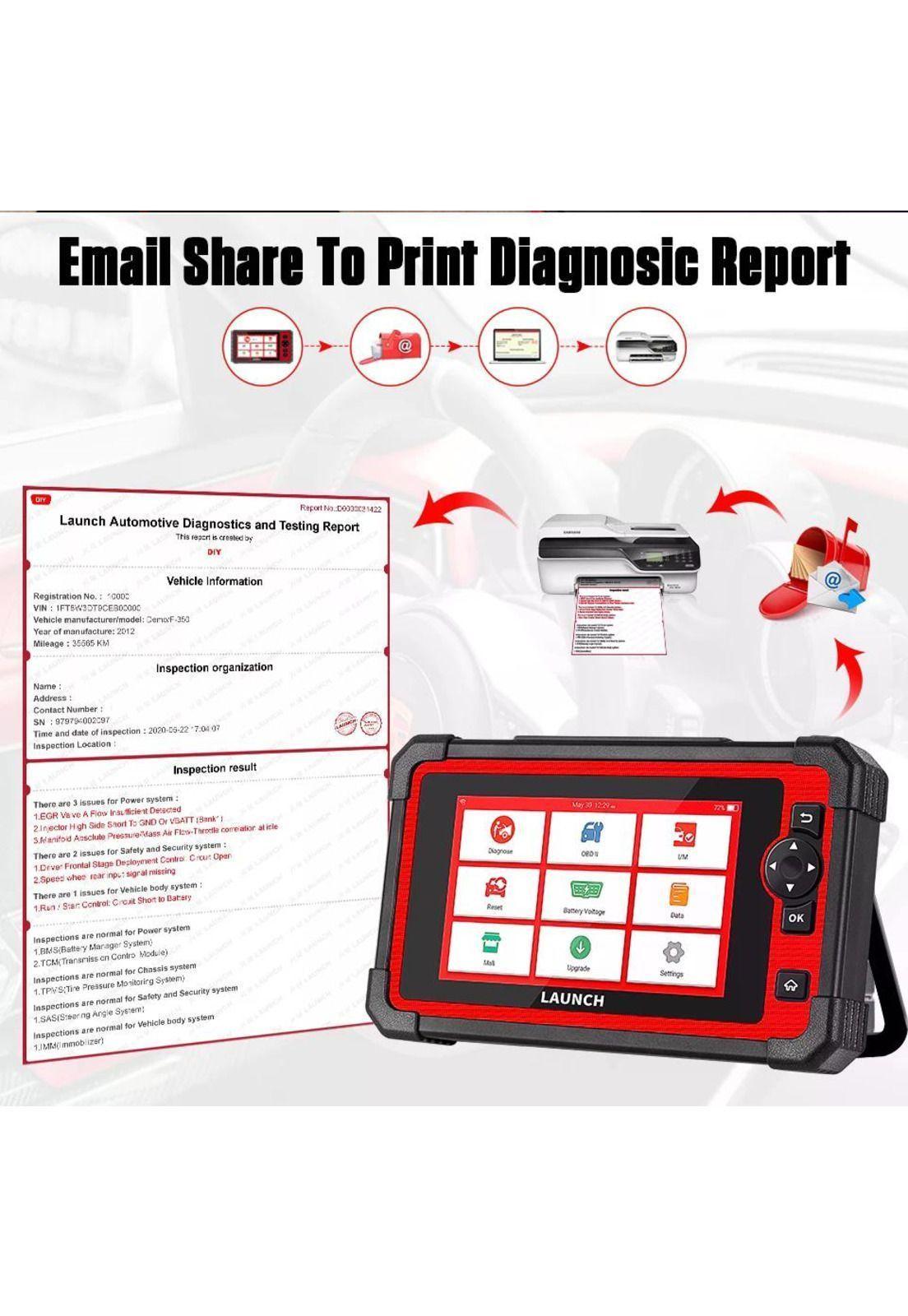 Scanner LAUNCH X431 CRP919E CAN FD funcion+31 Bi-direccional-7