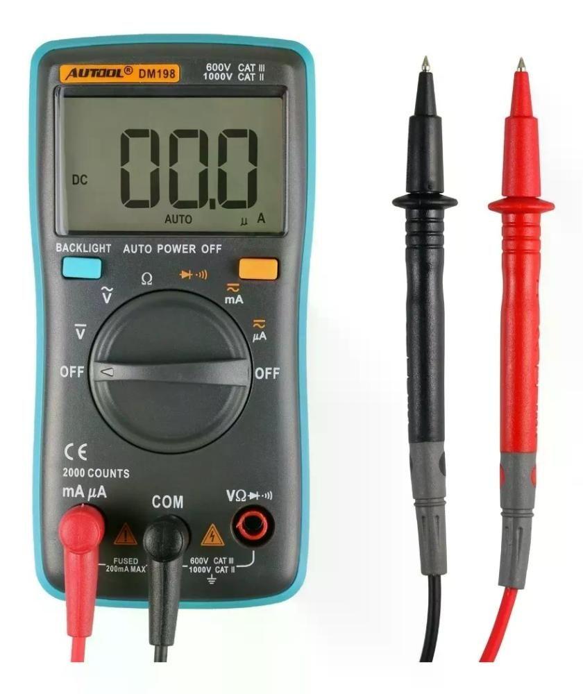 Multitester Multimetro Amperimetro Voltimetro-0