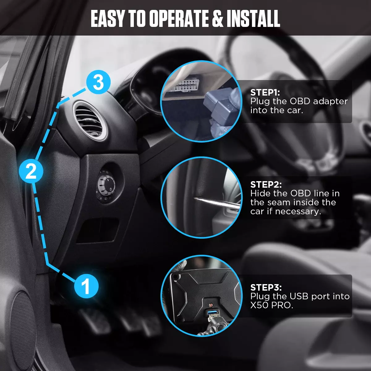 Medidor Automotriz X50 Pro-6