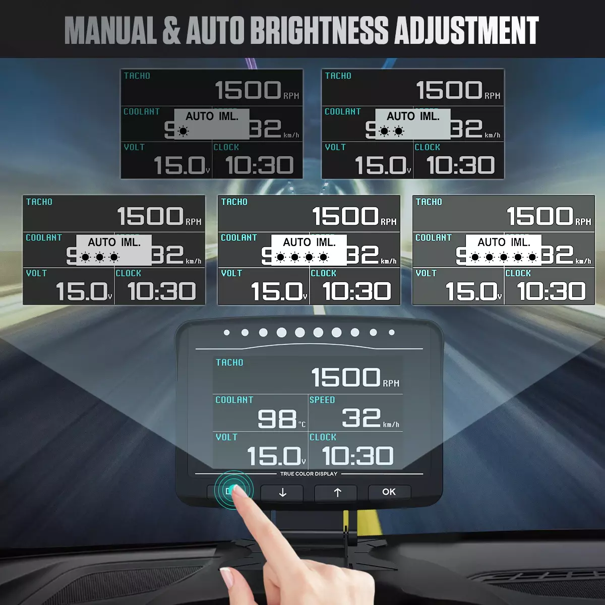 Medidor Automotriz X50 Pro-5