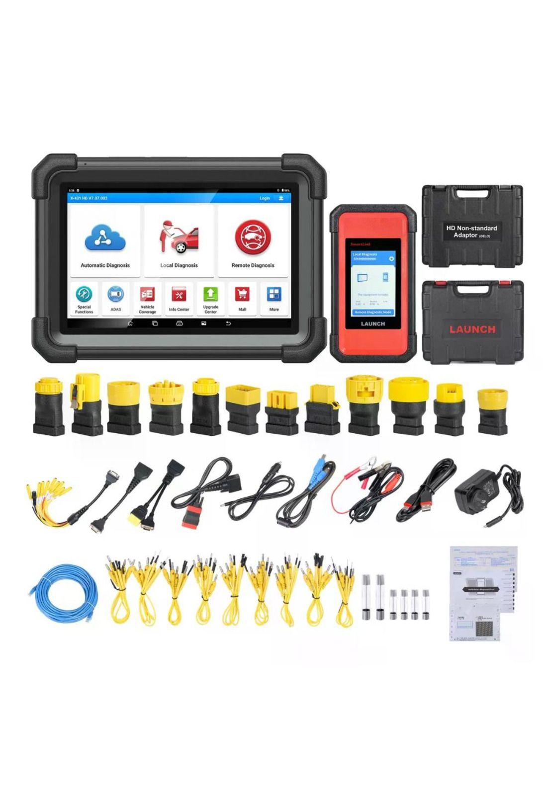 Scanner  Launch X431 V+ Smartlink Hd Profesional Maquina 24V-5