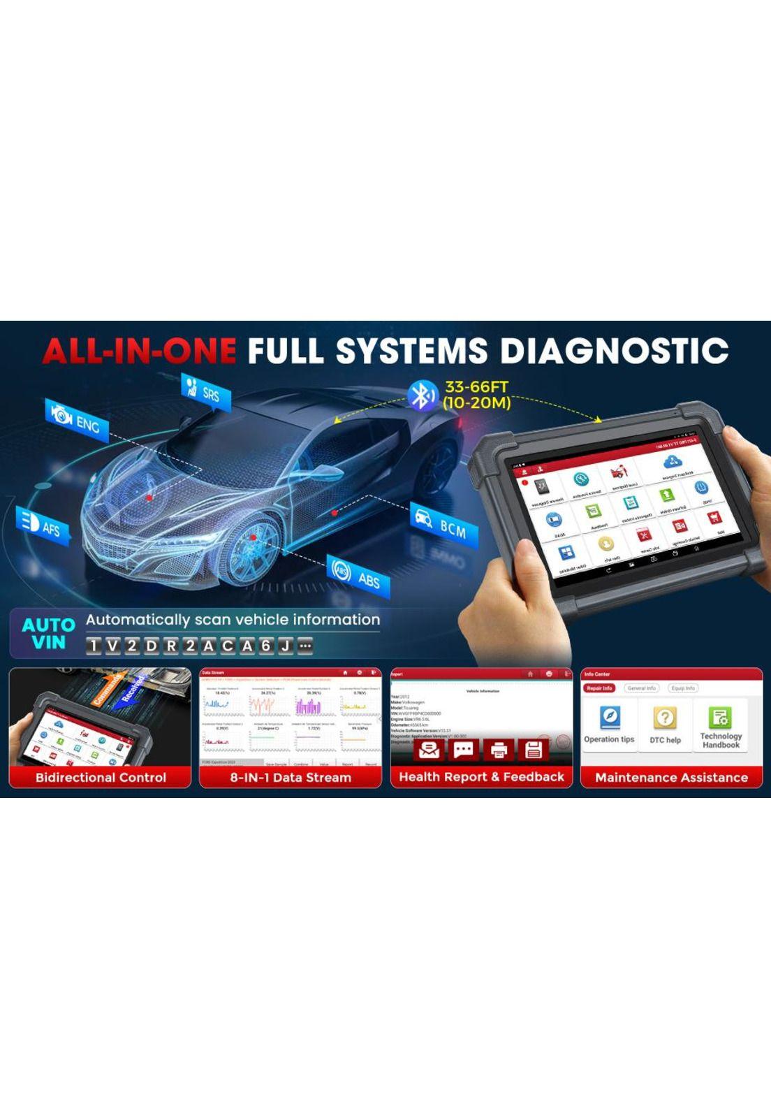 Scanner Launch X431 PRO TT CanFd Funciones +38 Bidireccional-9