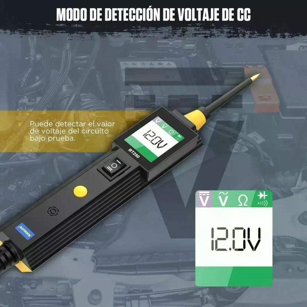 Probador Circuito Automotriz Eléctrico Autool Bt250 12v-8