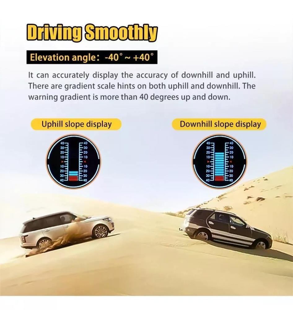 X90 Autool Hud/obd2 Mide Pendientes-3