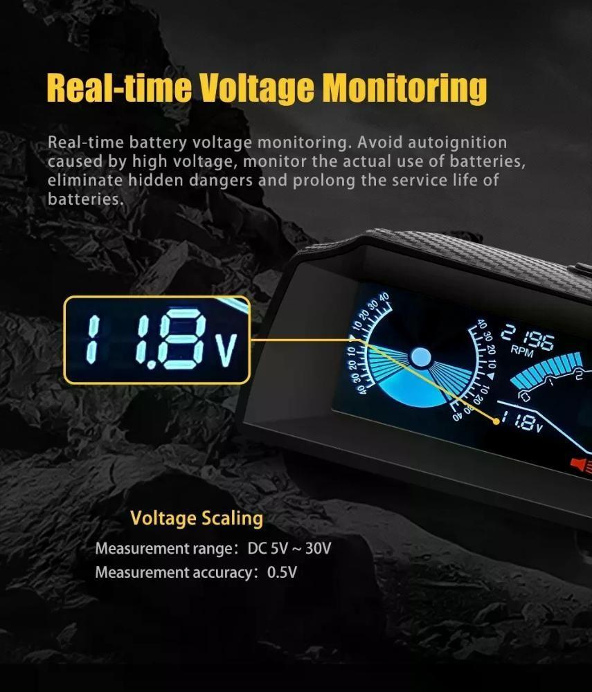 X90 Autool Hud/obd2 Mide Pendientes-6