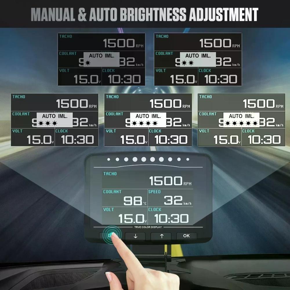 X50 Pro Autool Medidor Multifunción Obd2-4