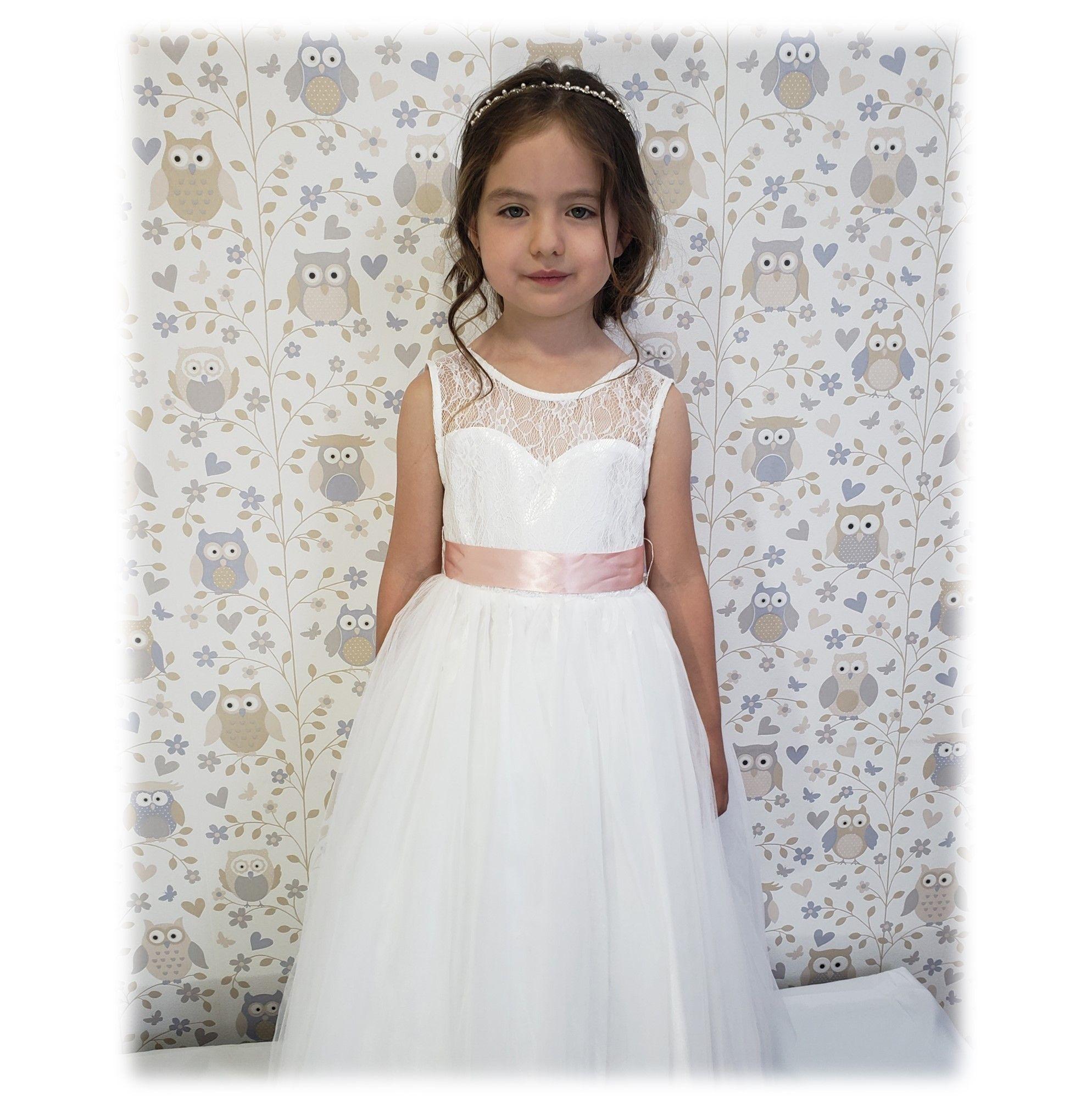 Vestido Luciana Bautizo Comunión-3
