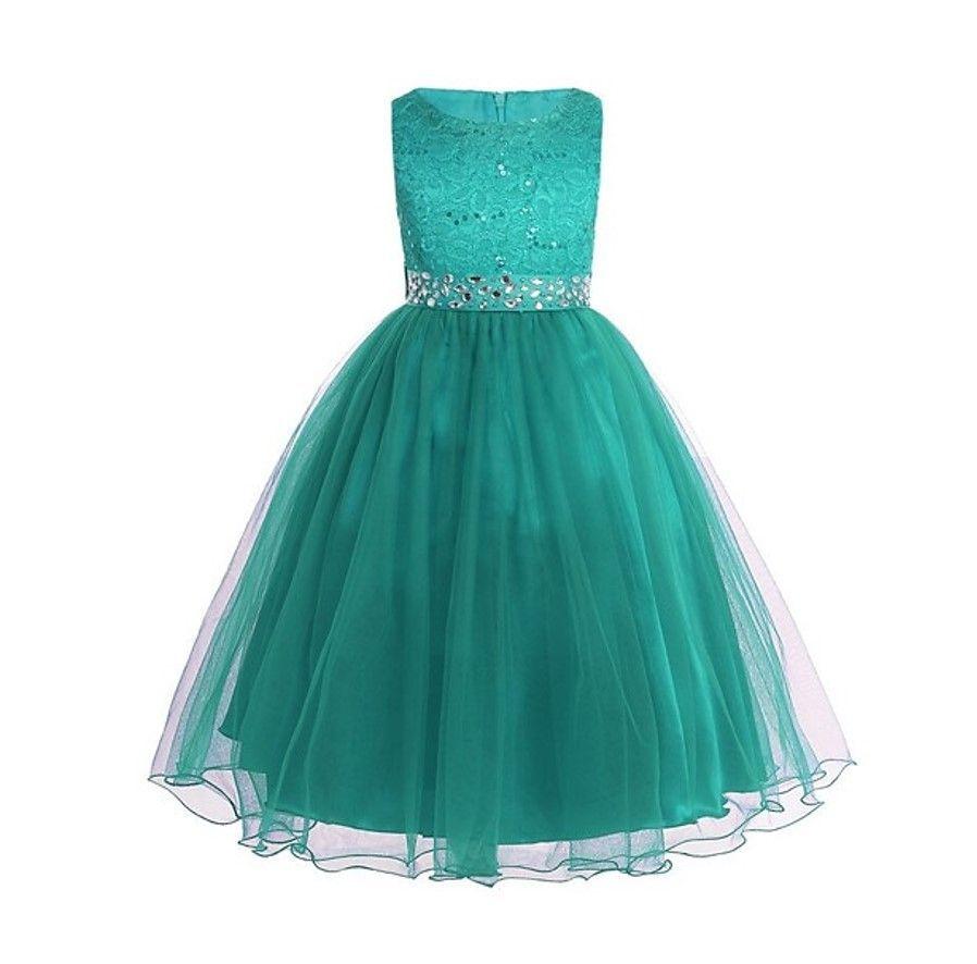 VESTIDO NIÑA ARLETTE ESMERALDA FIESTA GALA-1