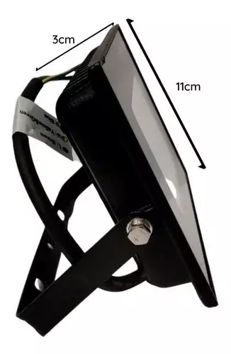 Foco Proyector De Area Led 30w Exterior Sec Luz Calida	-3
