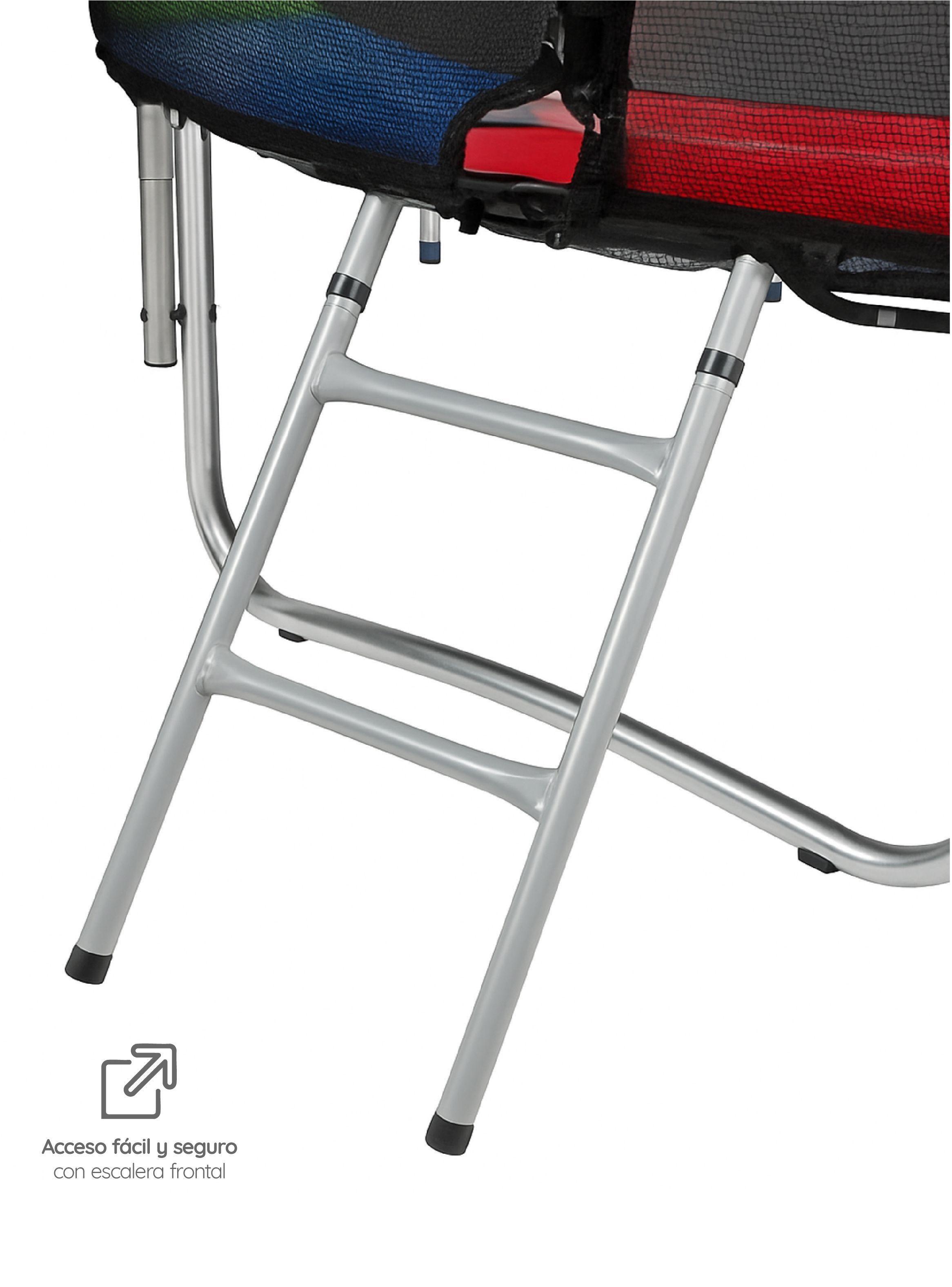 Cama Elástica 12ft 3,66mt Malla + Escalera-2