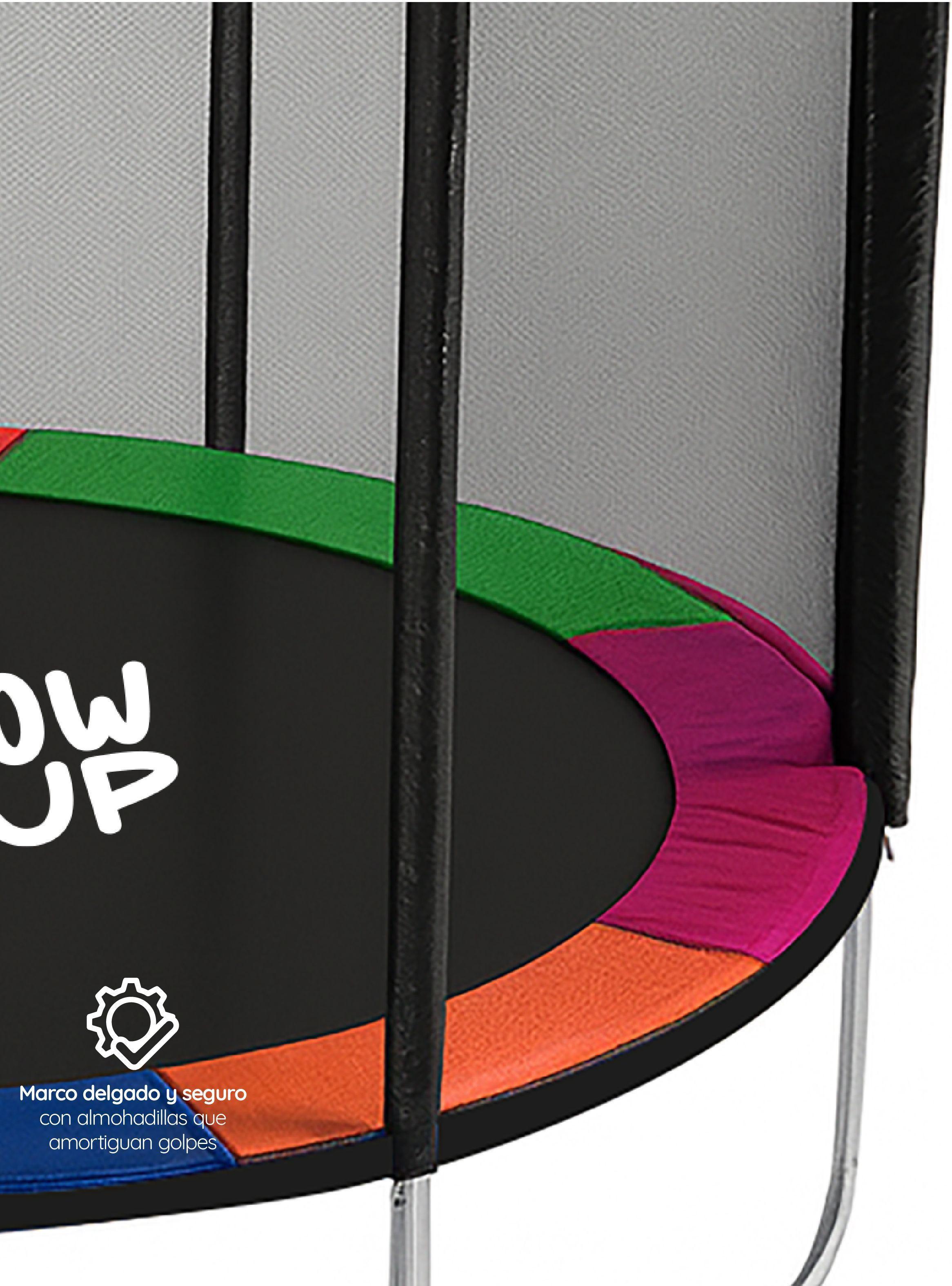 Cama Elástica 12ft 3,66mt Malla + Escalera-4