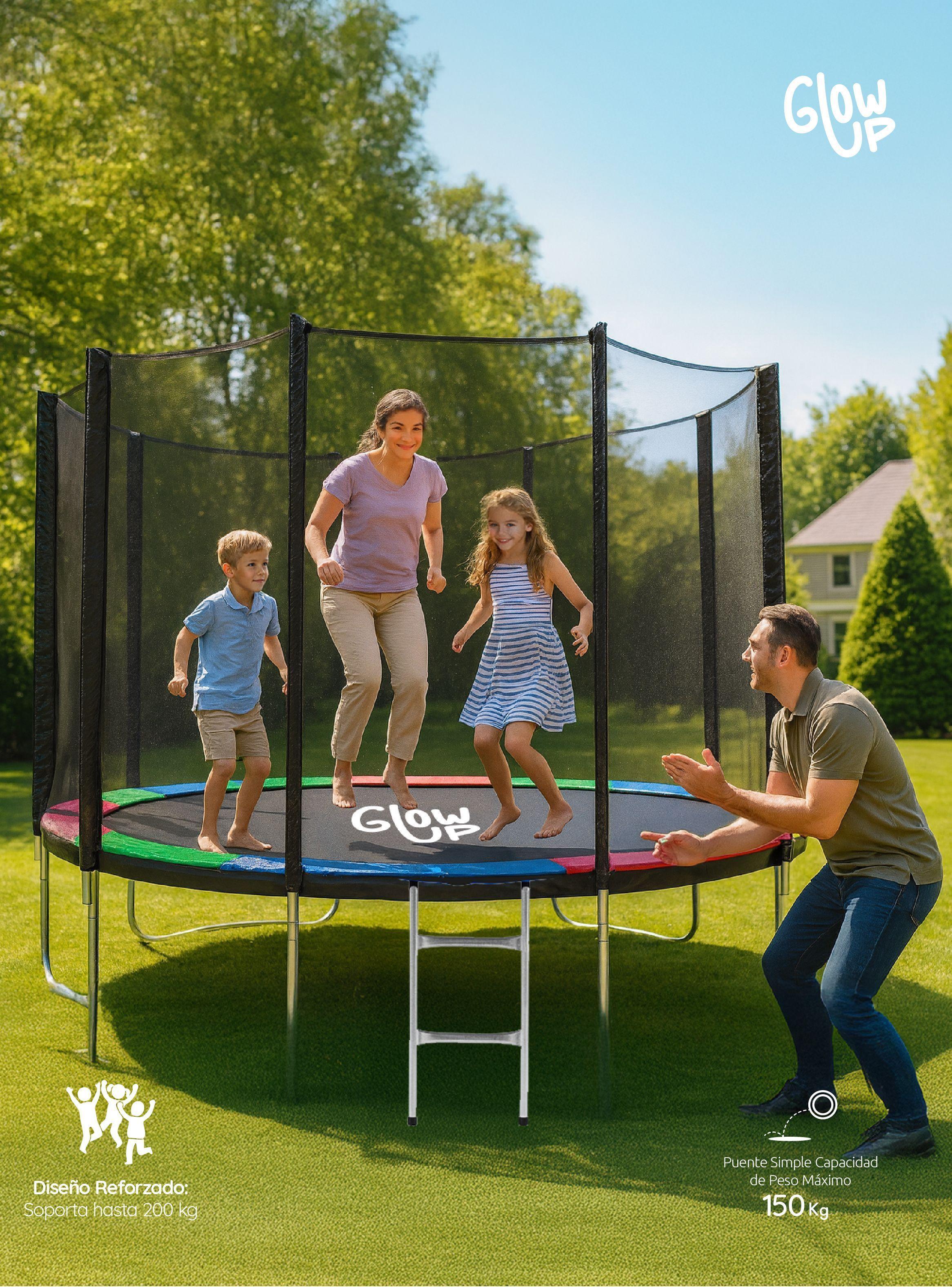 Cama Elástica 12ft 3,66mt Malla + Escalera-7