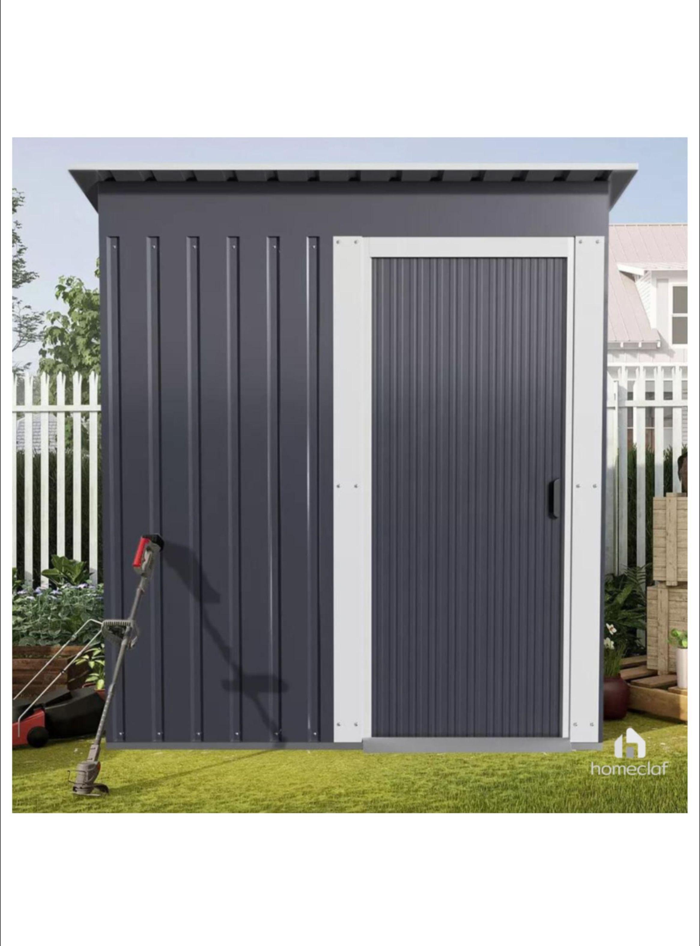 Bodega Prefabricada Jardín M 194x93x148-5