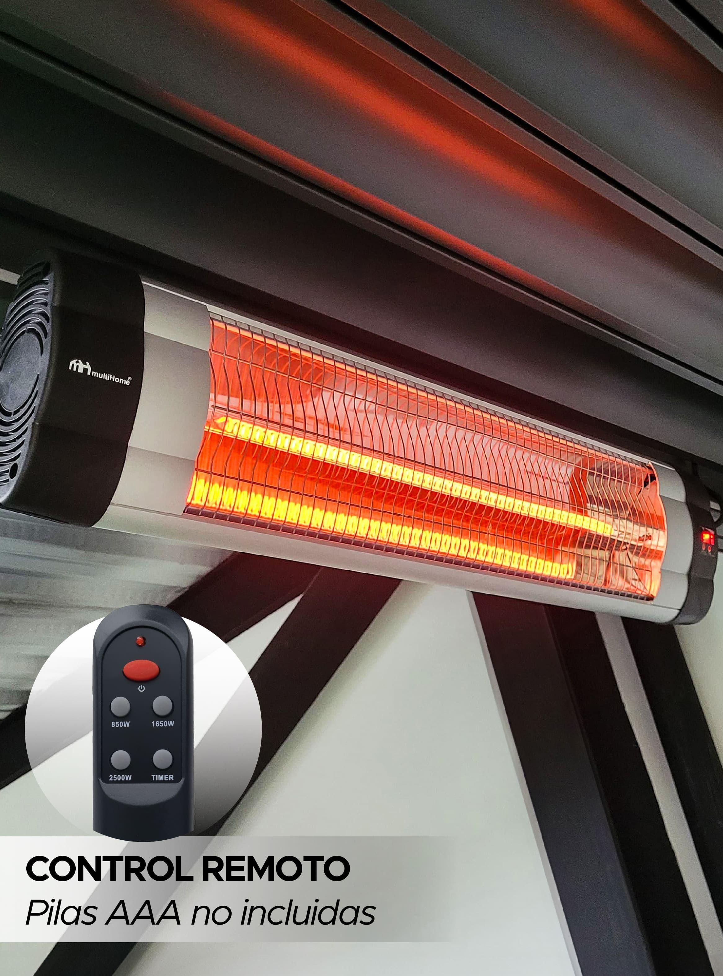 Accesorio Pérgola Calefactor De Terraza 2500w Vincenzi Negro-3