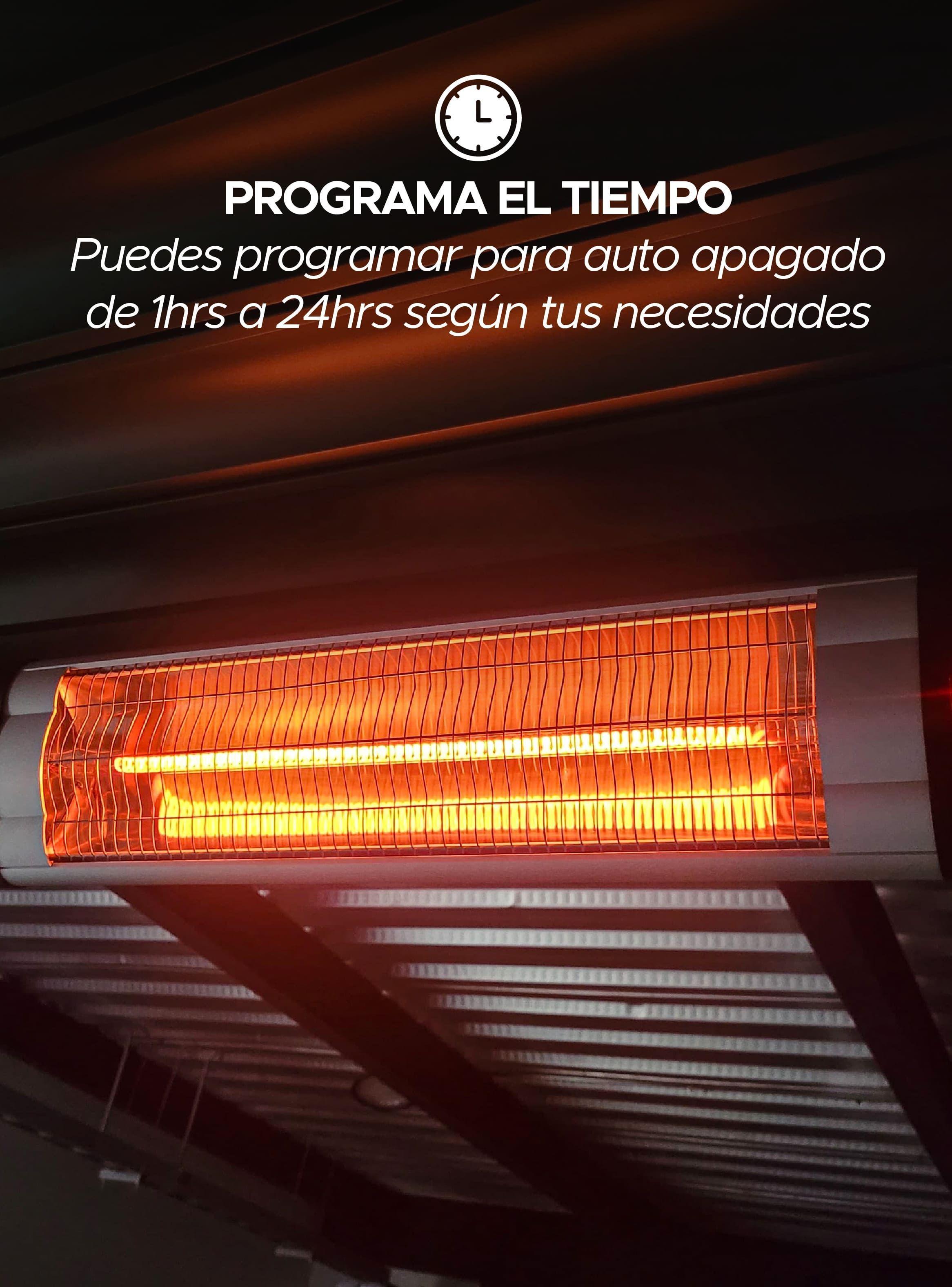 Accesorio Pérgola Calefactor De Terraza 2500w Vincenzi Negro-4