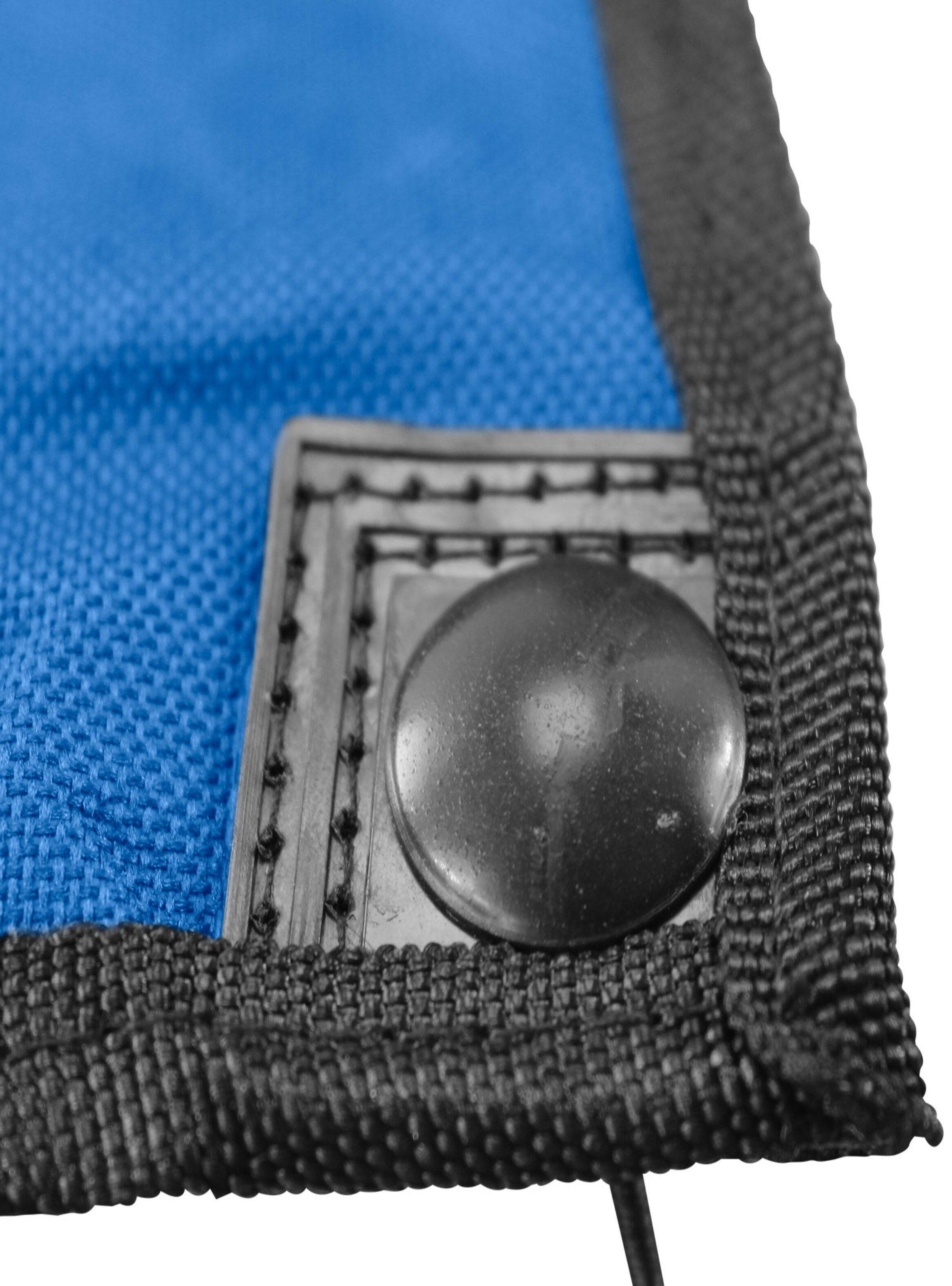 Mesa con 2 Sillas Plegables Azul-4