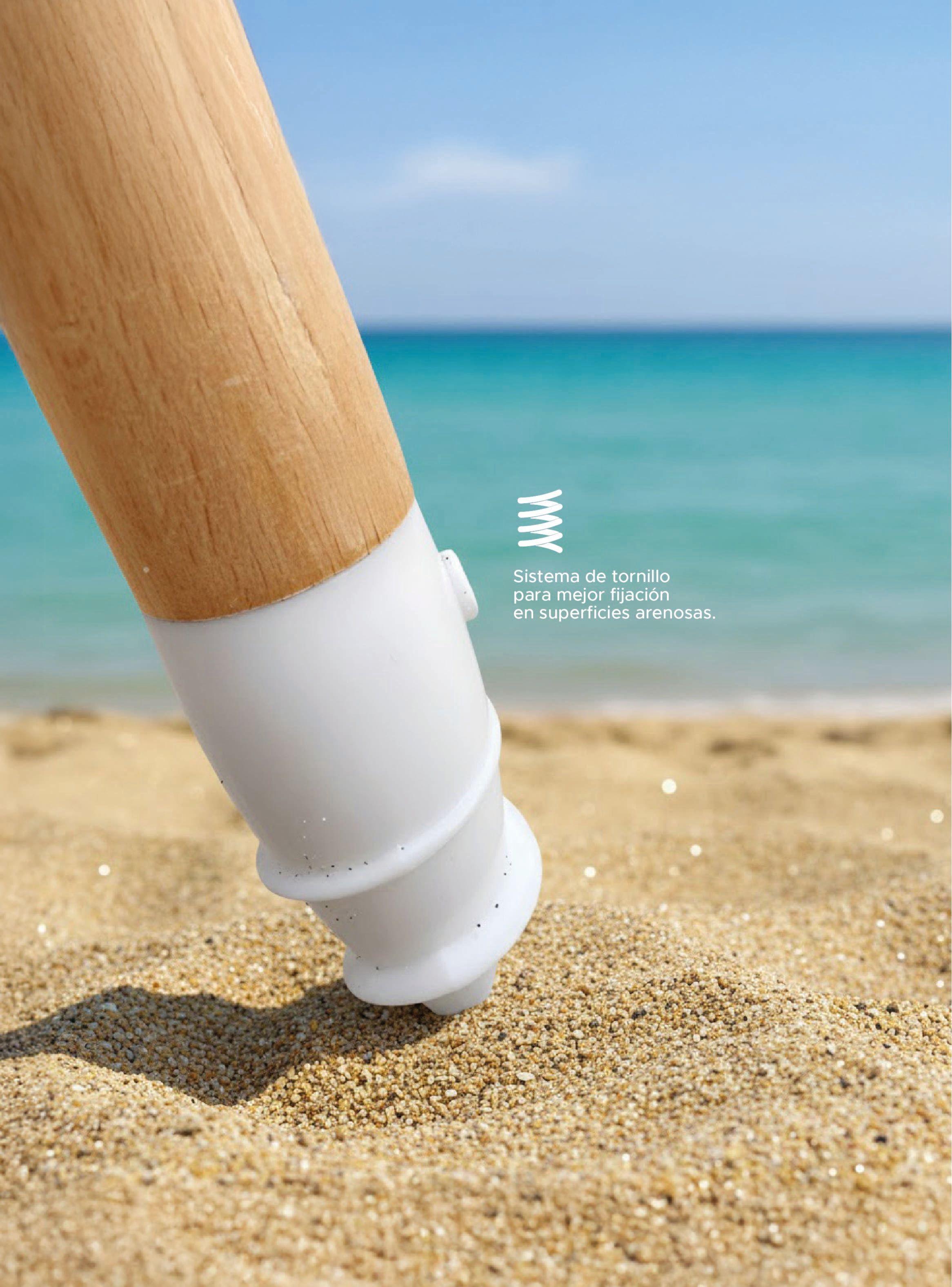 Quitasol Filtro Uv Sombrilla Paraguas Playa Terraza -3