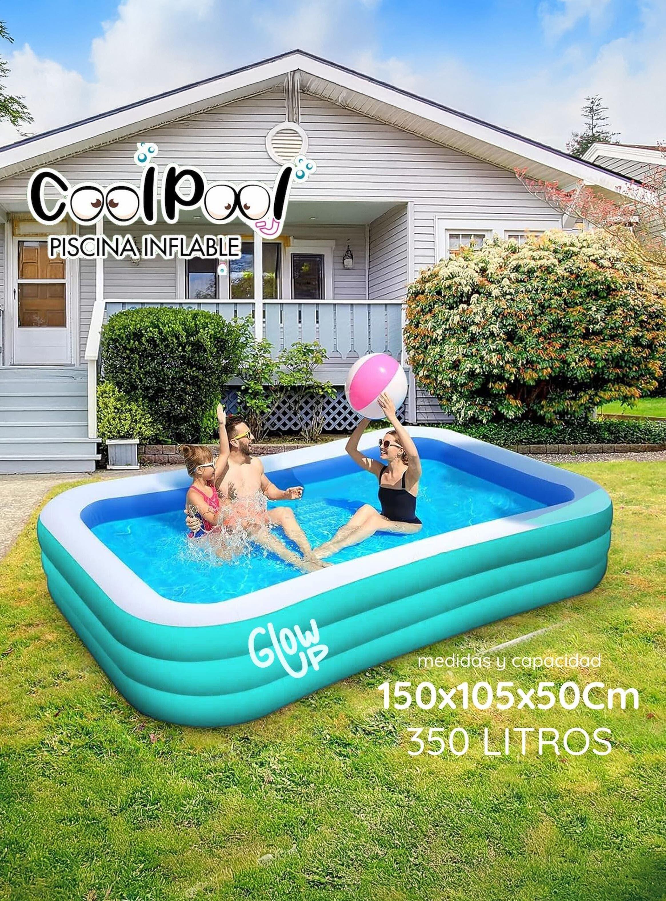 Piscina Inflable Glowup 150x105x50-2