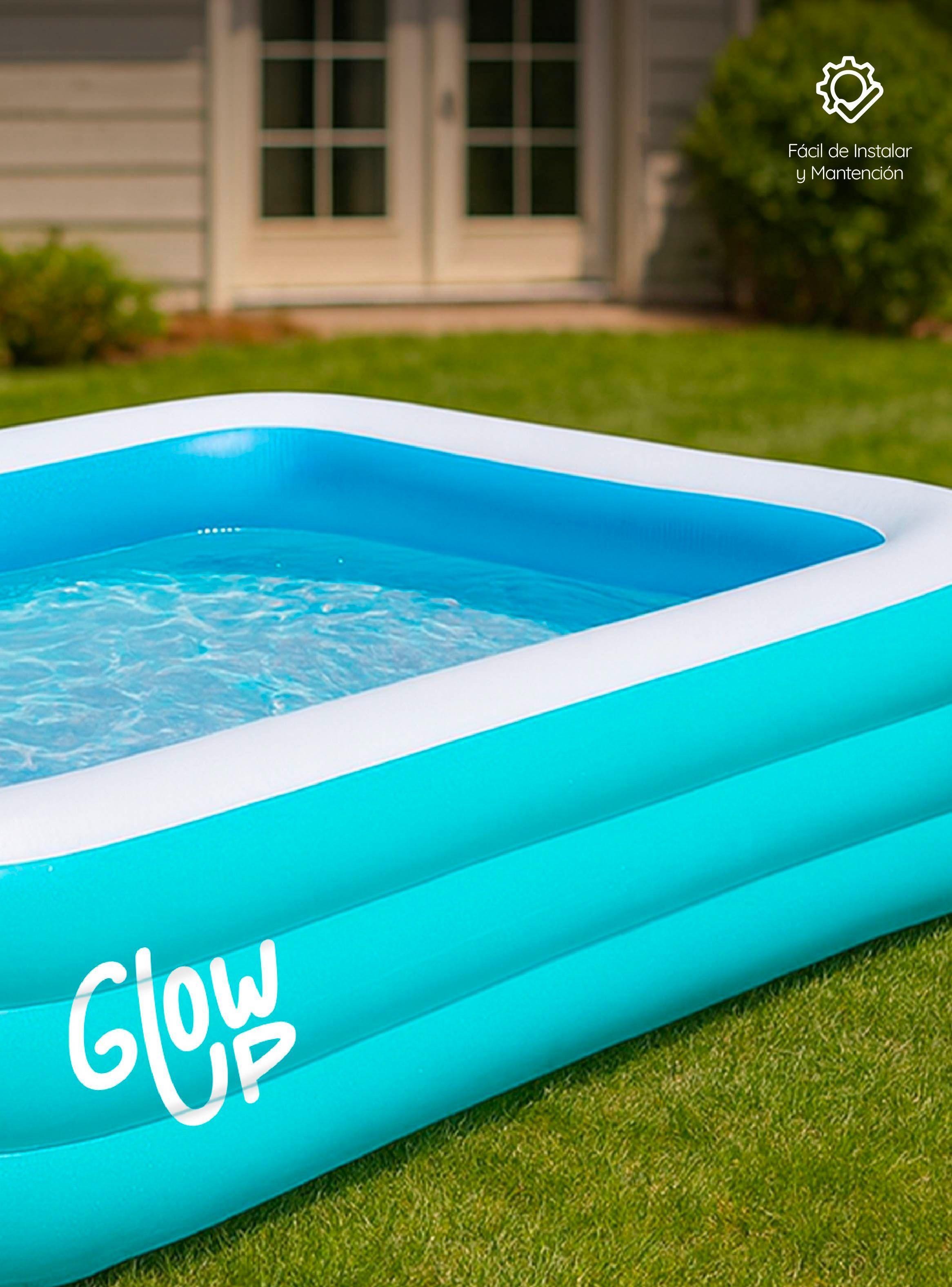 Piscina Inflable Glowup 150x105x50-2