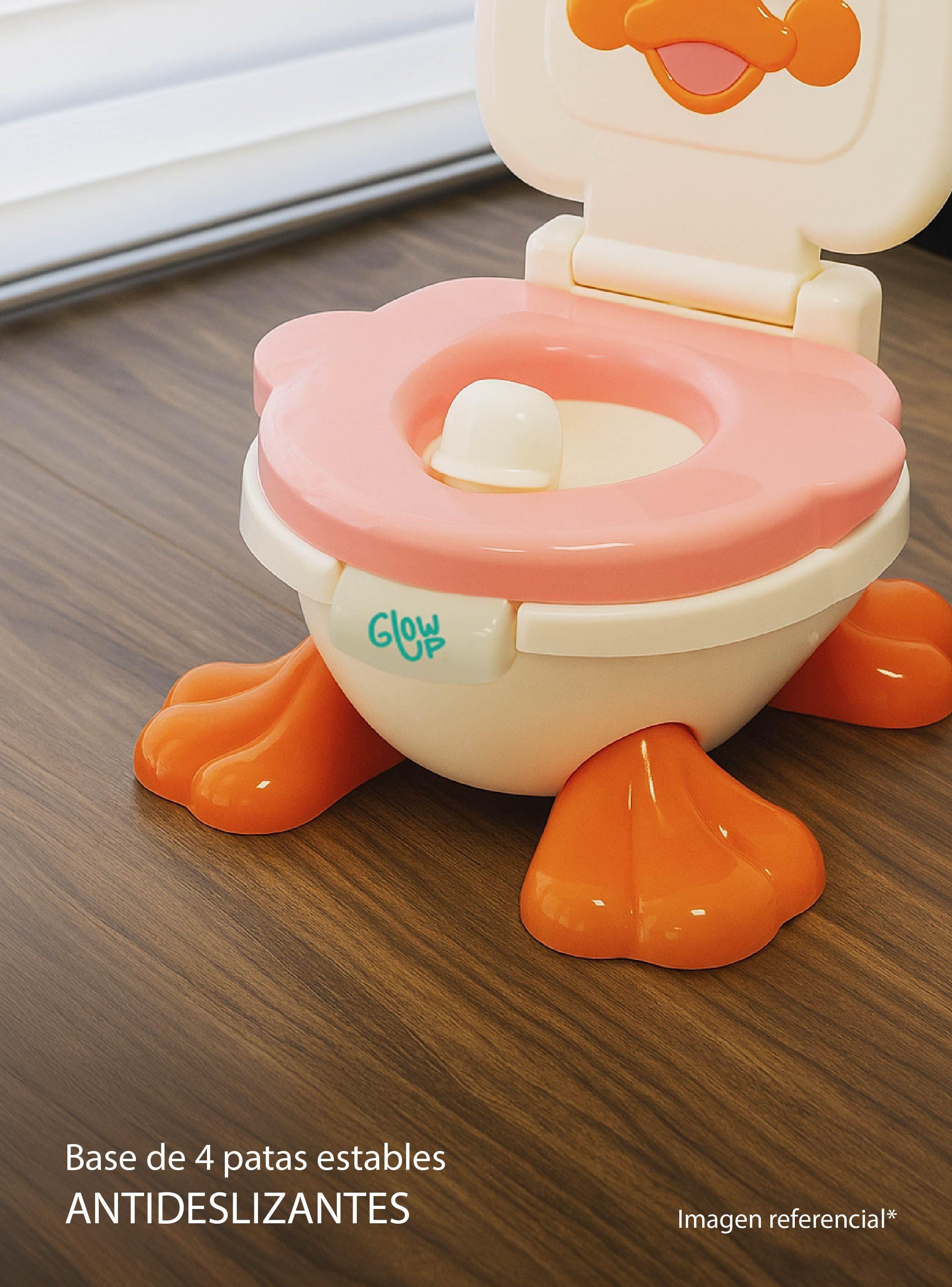 Pelela Patito Duck Baby Potty 3 en 1 Rosada 18 a 36 meses-2