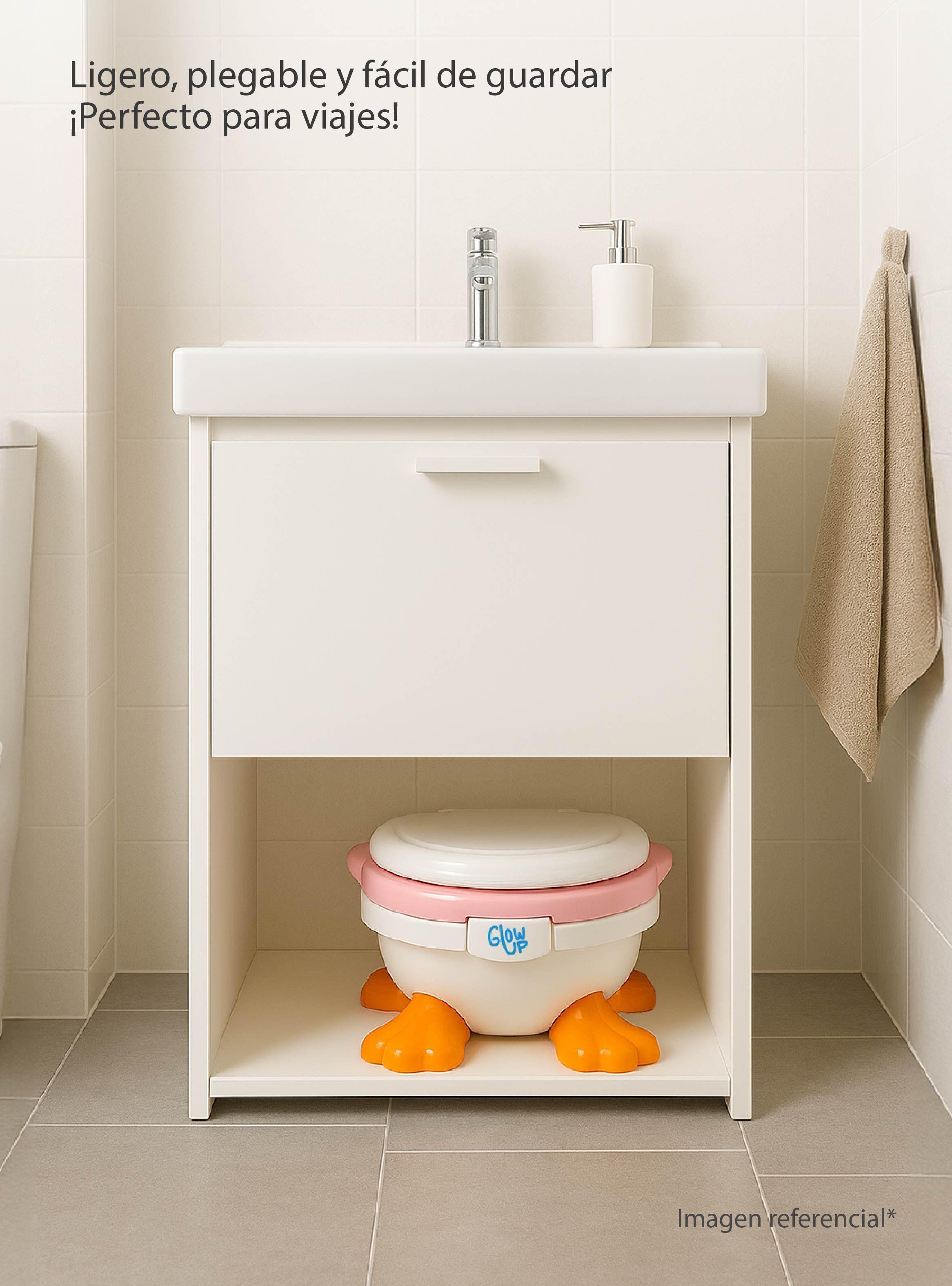 Pelela Patito Duck Baby Potty 3 en 1 Rosada 18 a 36 meses-3