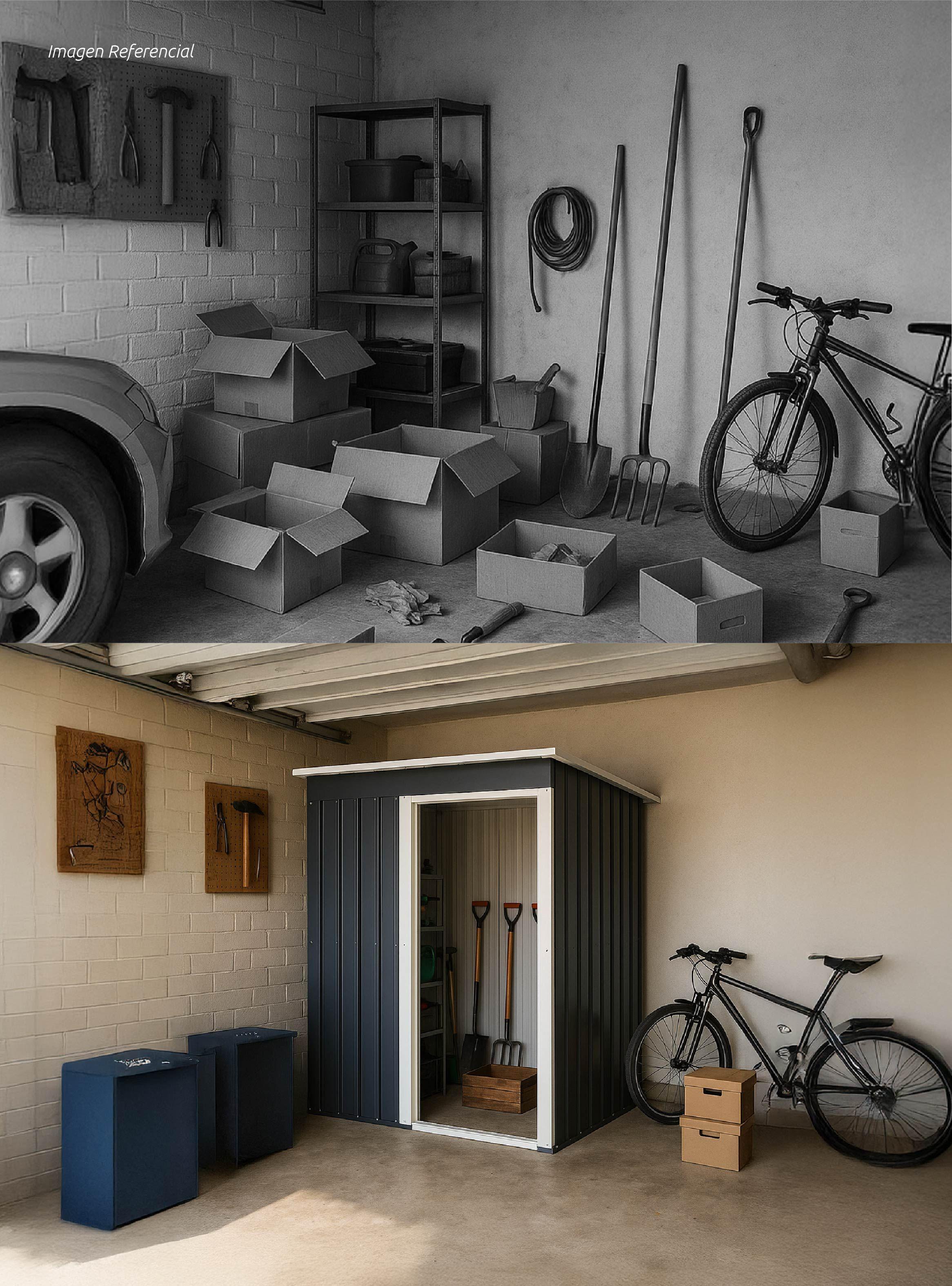 Bodega de Jardín 181x162x86 cm Homeclaf-6