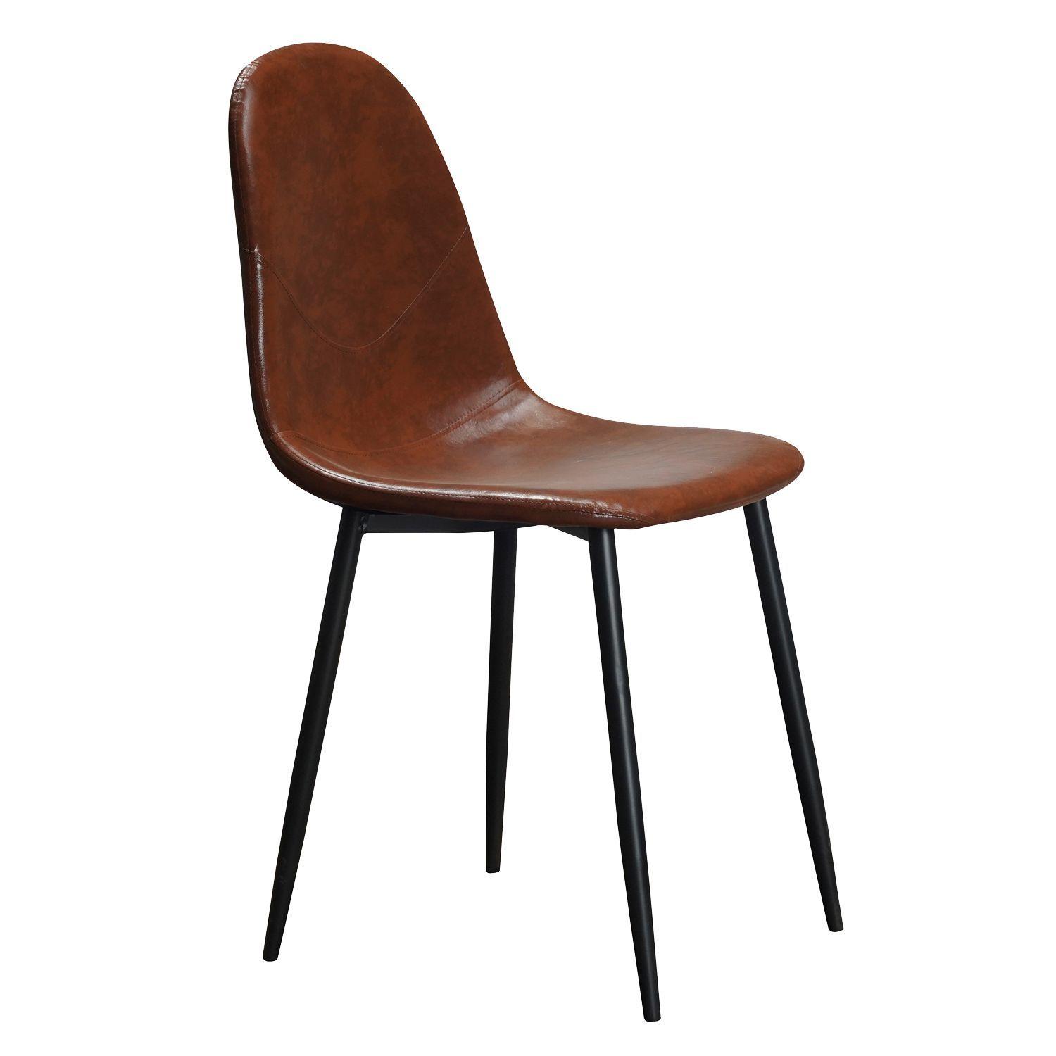 Pack de 4 Sillas Concept Leather Café-5