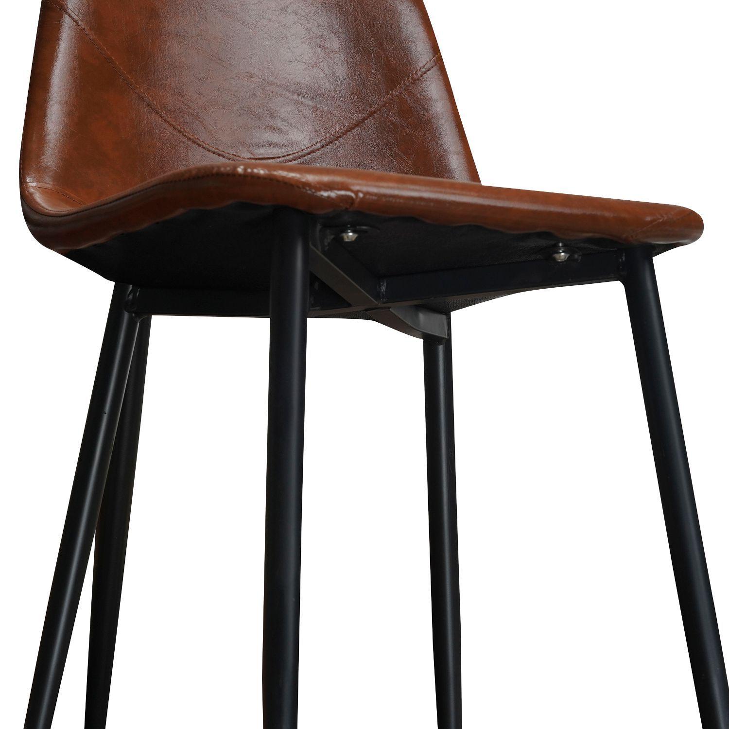 Pack de 4 Sillas Concept Leather Café-7