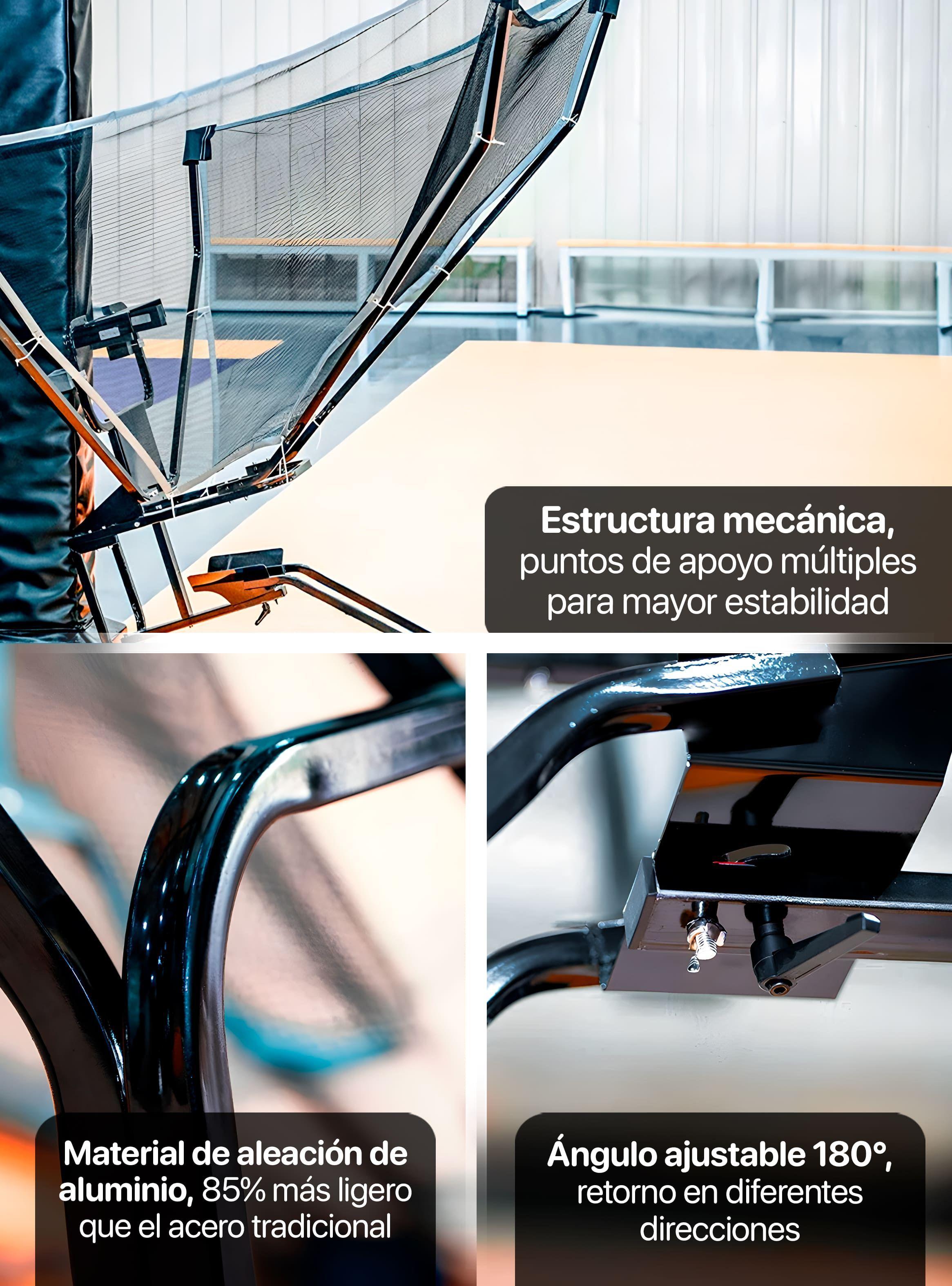 Retornador 360° de pelota basketball entrenamiento Kfit-4