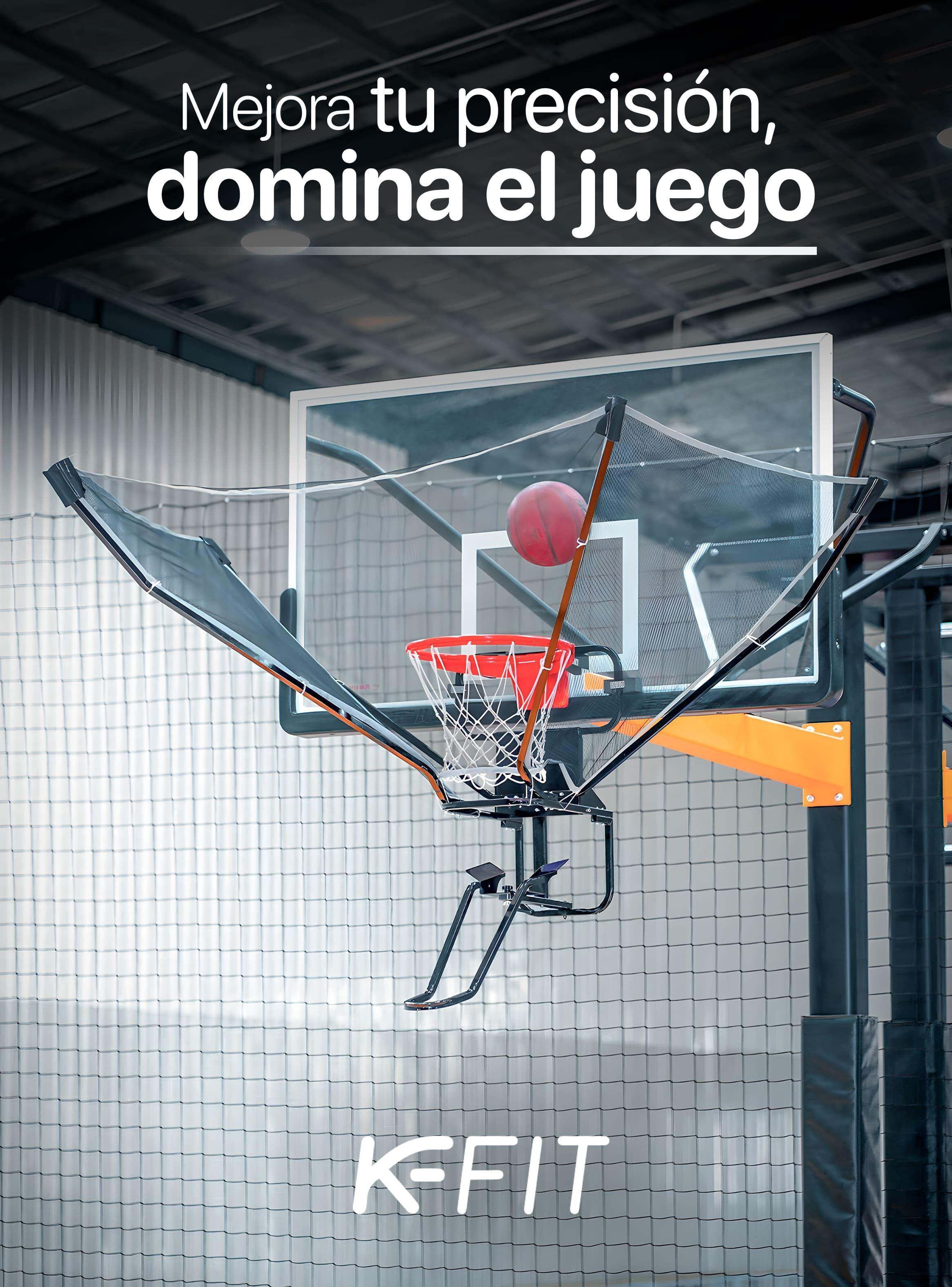 Retornador 360° de pelota basketball entrenamiento Kfit-6