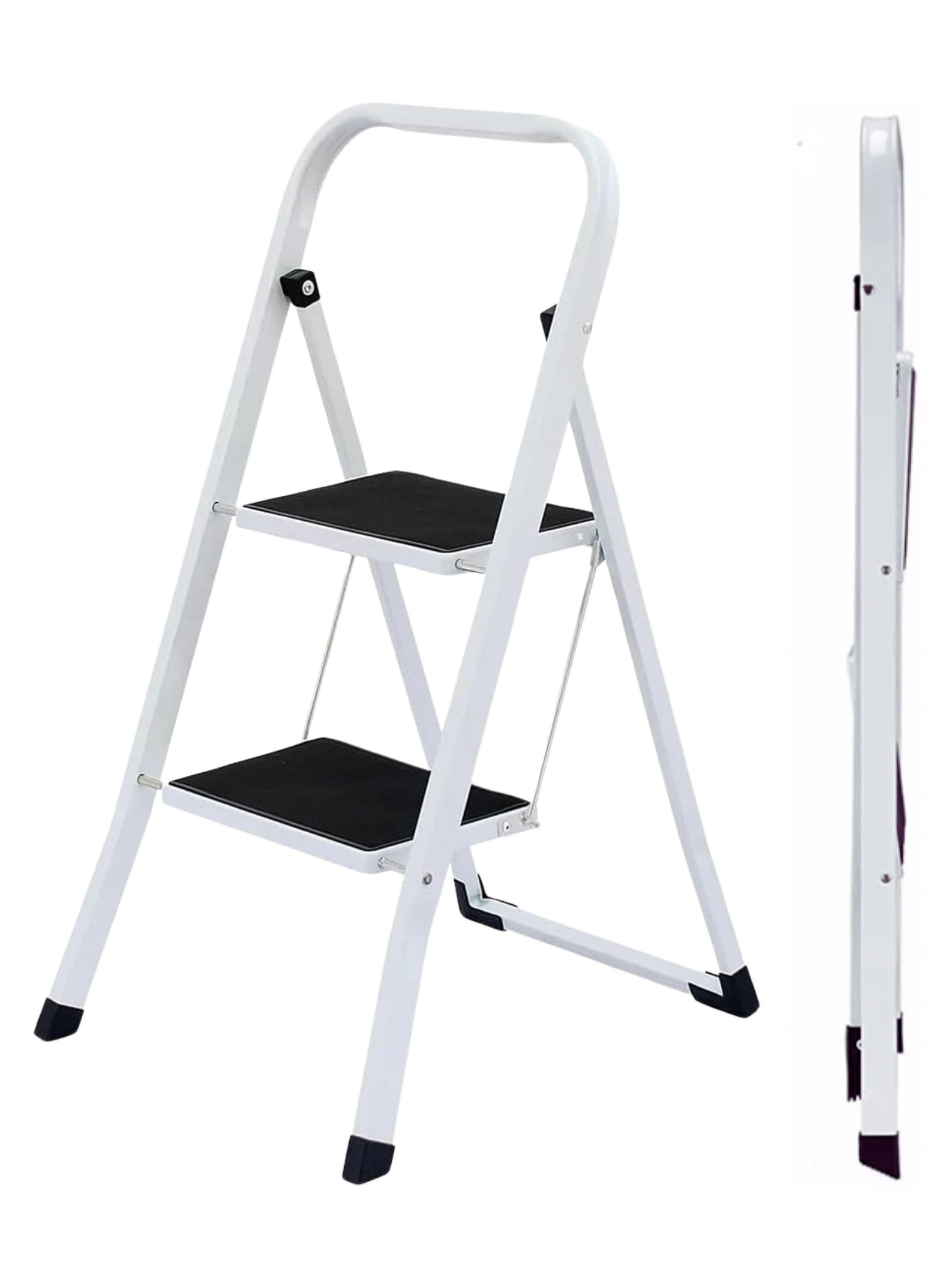 Escalera Plegable 2 Peldaños Homeclaf-0