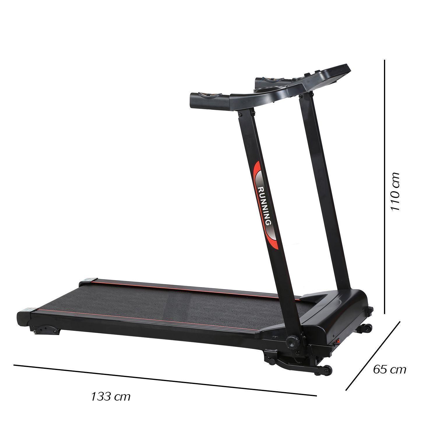 Trotadora Eléctrica Plegable Baldini 1.5HP-1