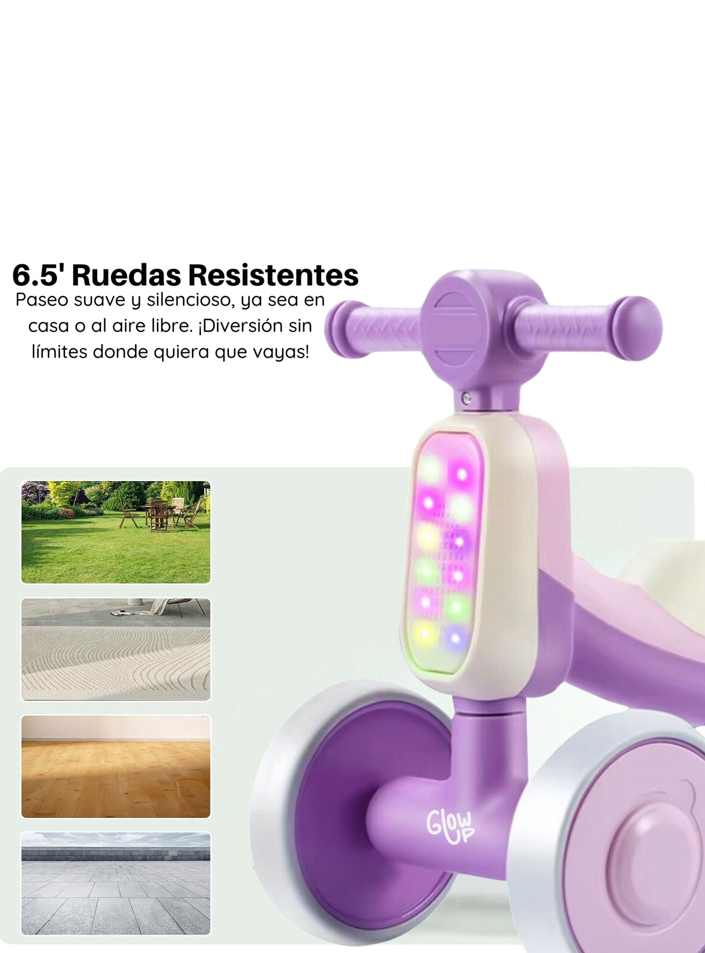 Triciclo Infantil bambi luces y sonidos púrpura-4