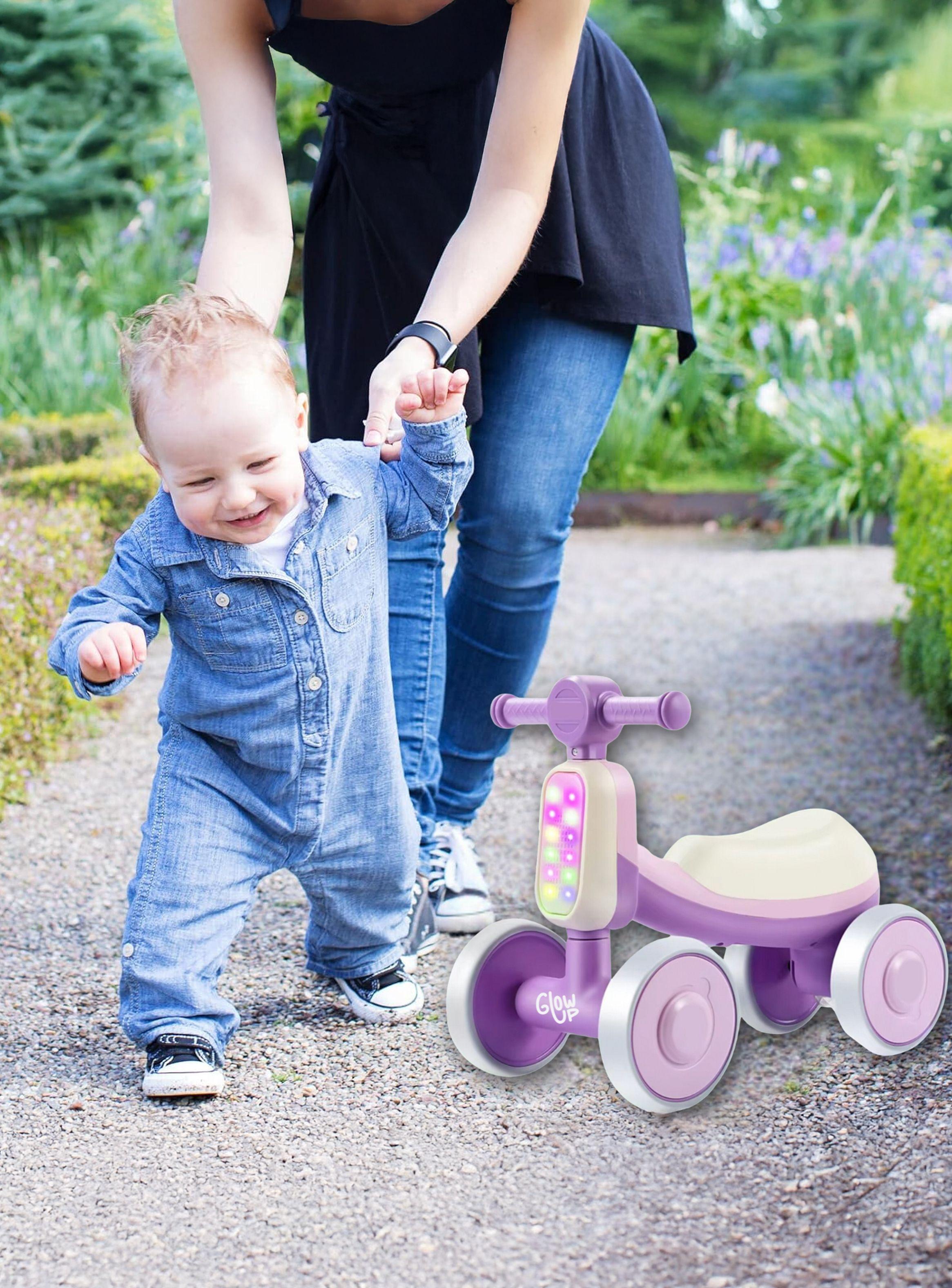 Triciclo Infantil bambi luces y sonidos púrpura-5