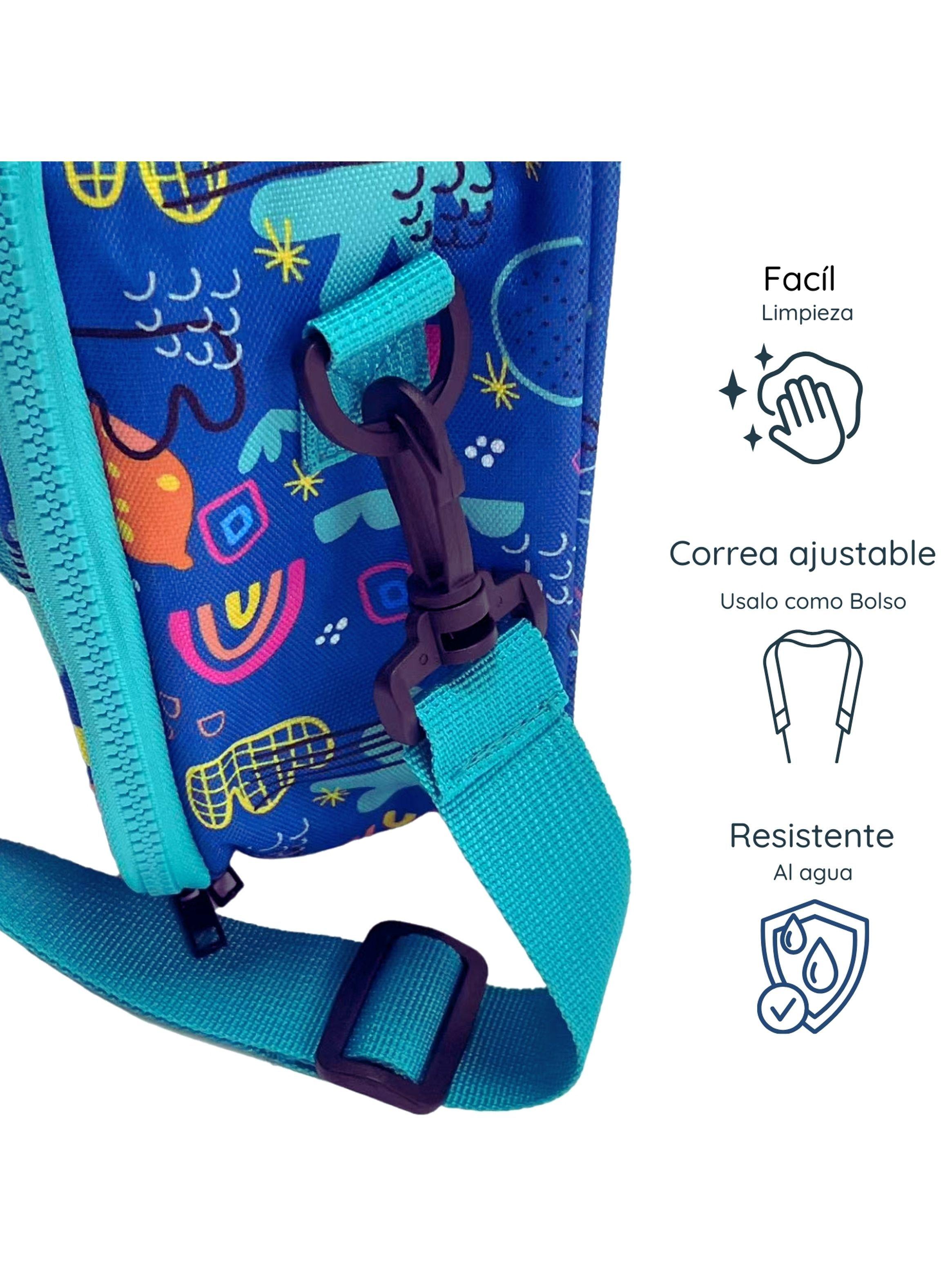 Lonchera térmica niño niña bolso lunch + morral Glowup-7