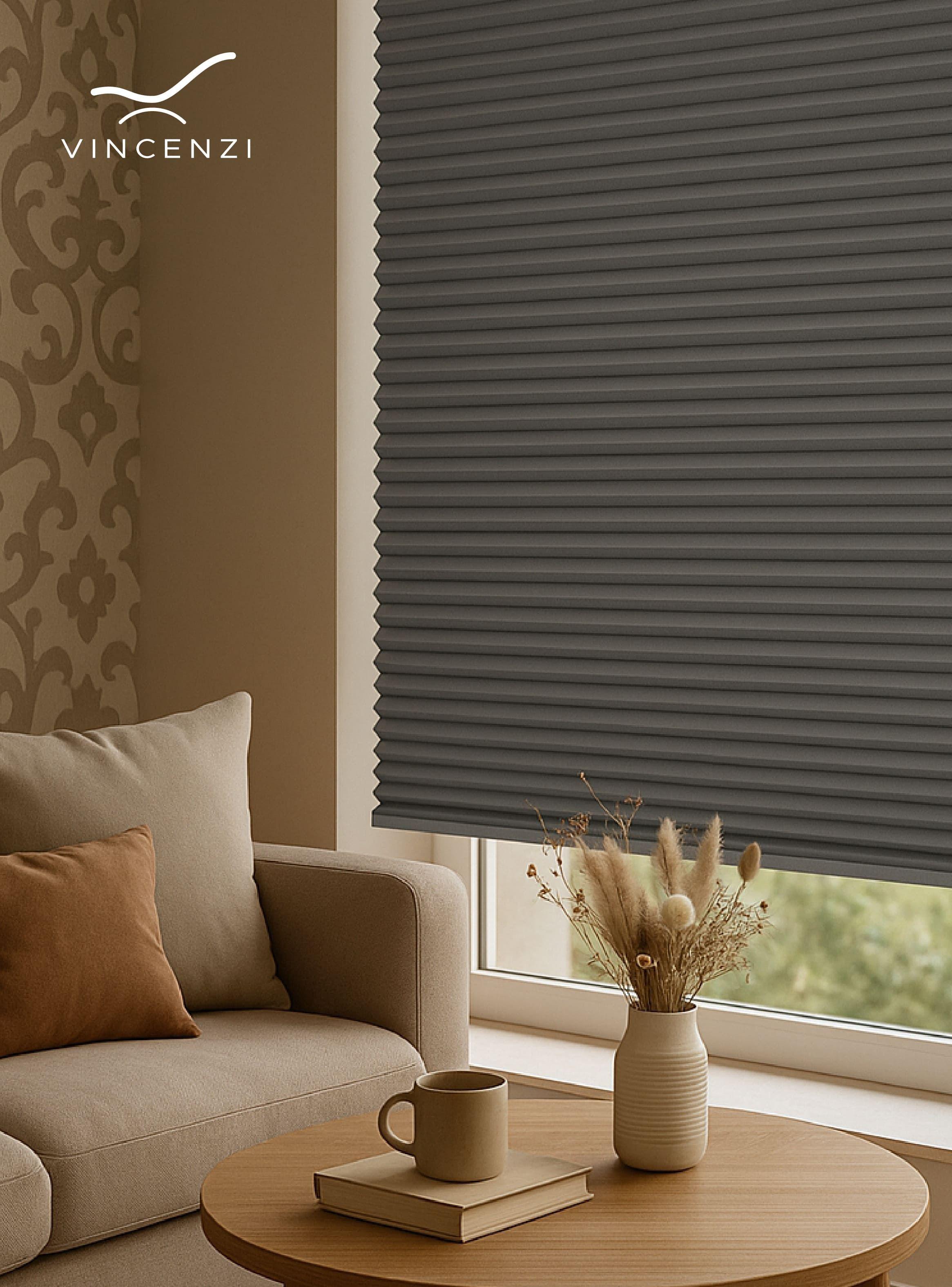 Cortina Honeycomb Termo-Acústicas Gris 160 X 240 Cm-6