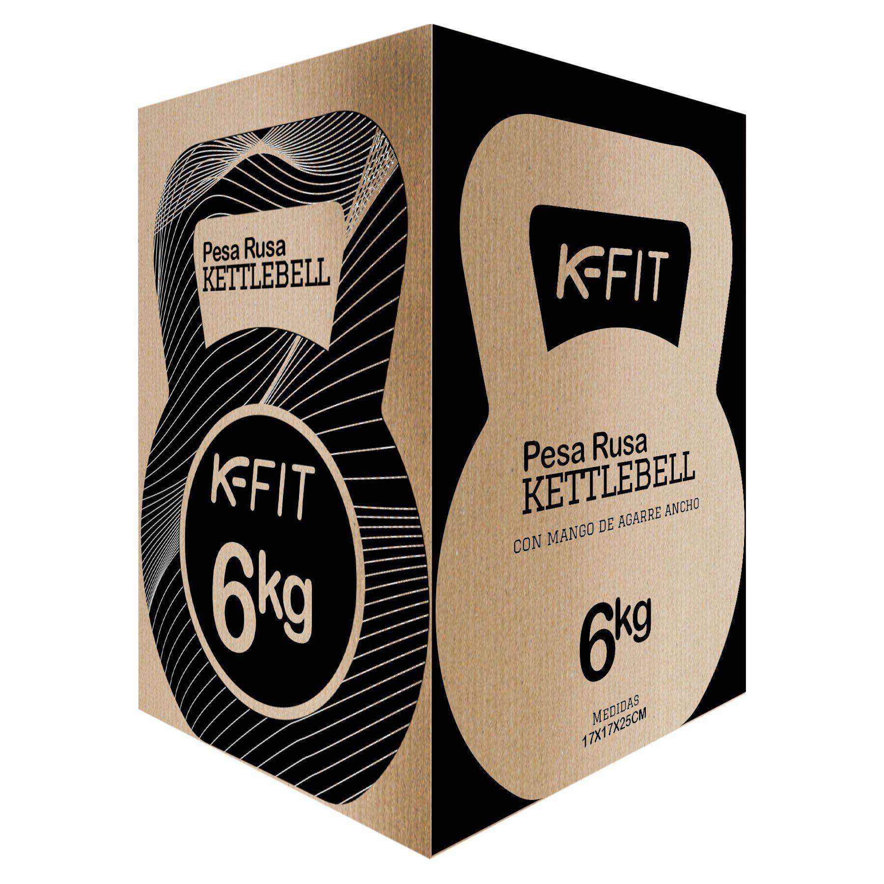 Pesa Rusa Kettlebell 6kg-2