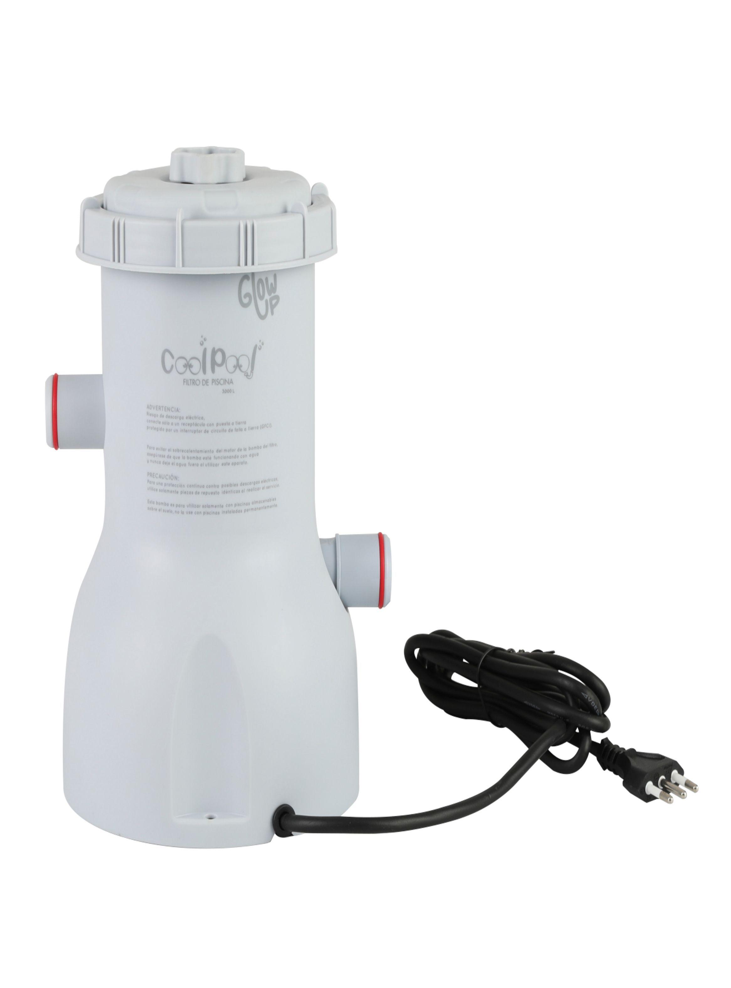 Bomba de filtro para piscina 3.000L Glowup-3