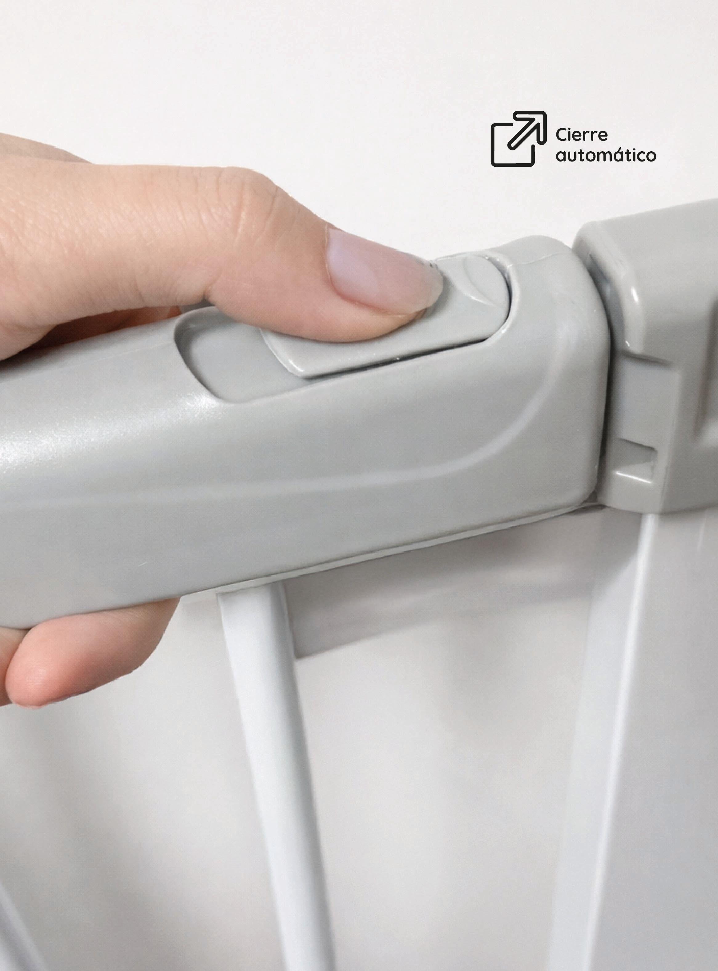 Reja de seguridad escalera puerta bebés y mascotas -3