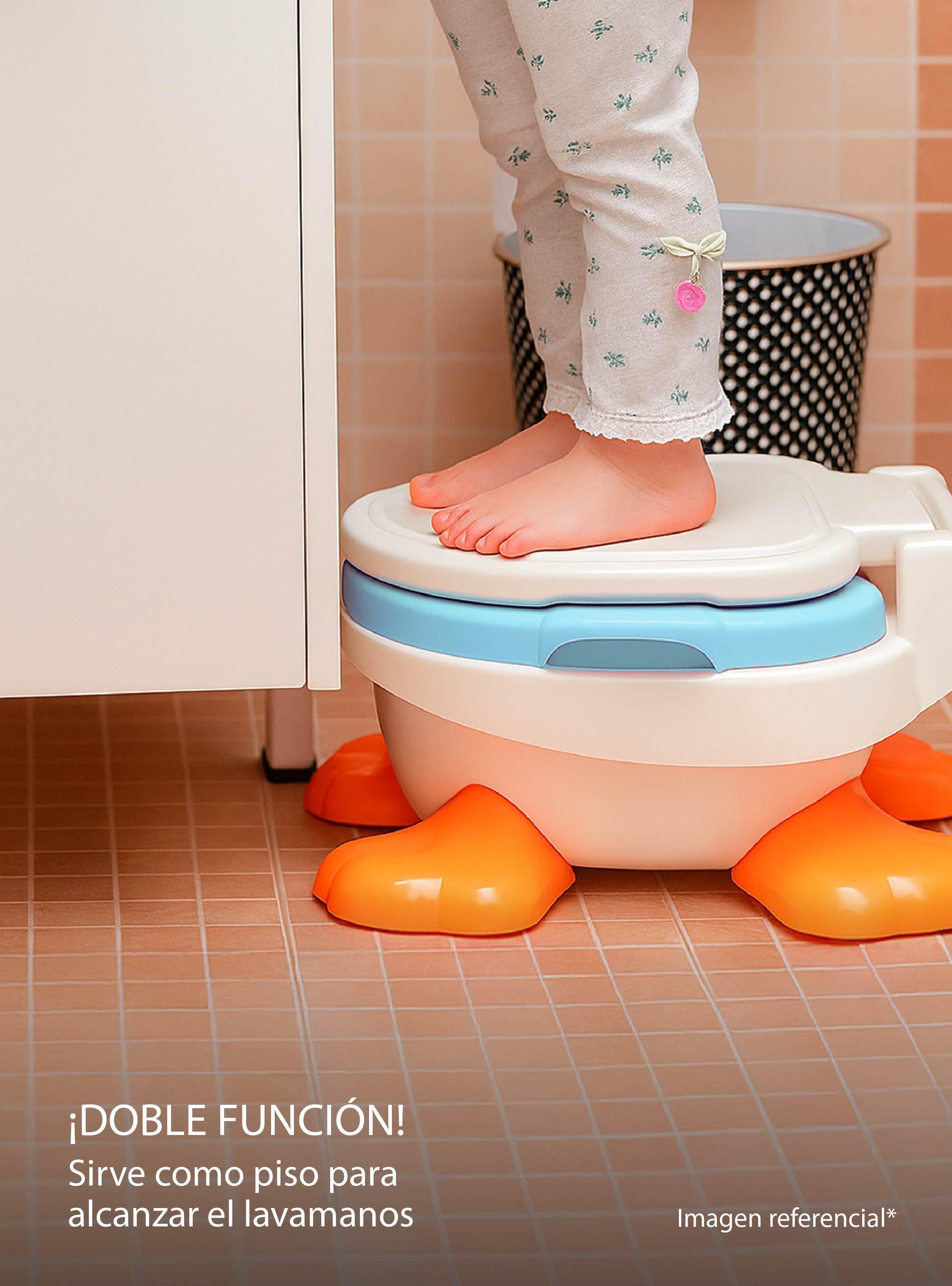 Pelela Patito Duck Baby Potty 3 en 1 Azul 18 a 36 meses-3