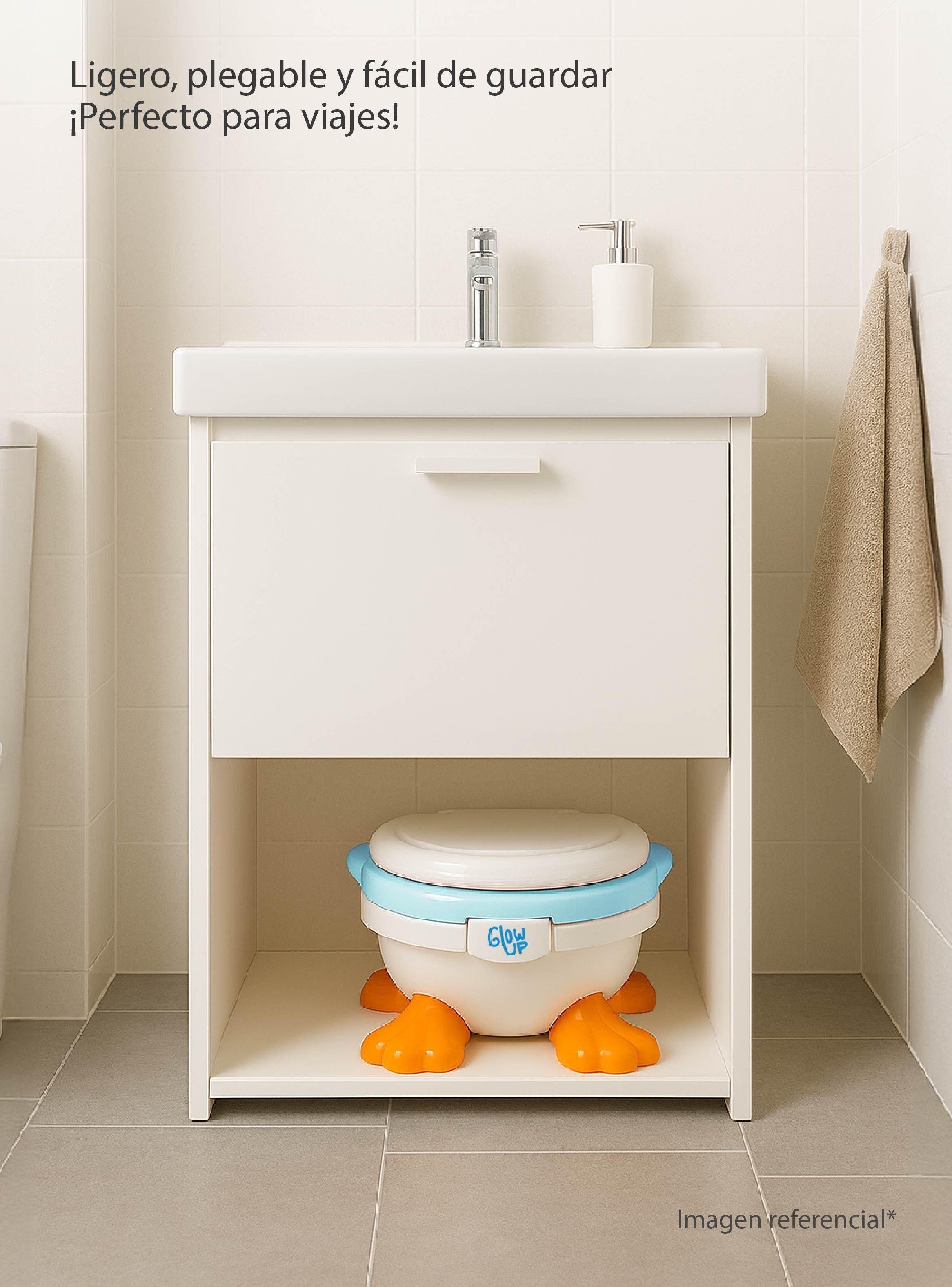 Pelela Patito Duck Baby Potty 3 en 1 Azul 18 a 36 meses-4