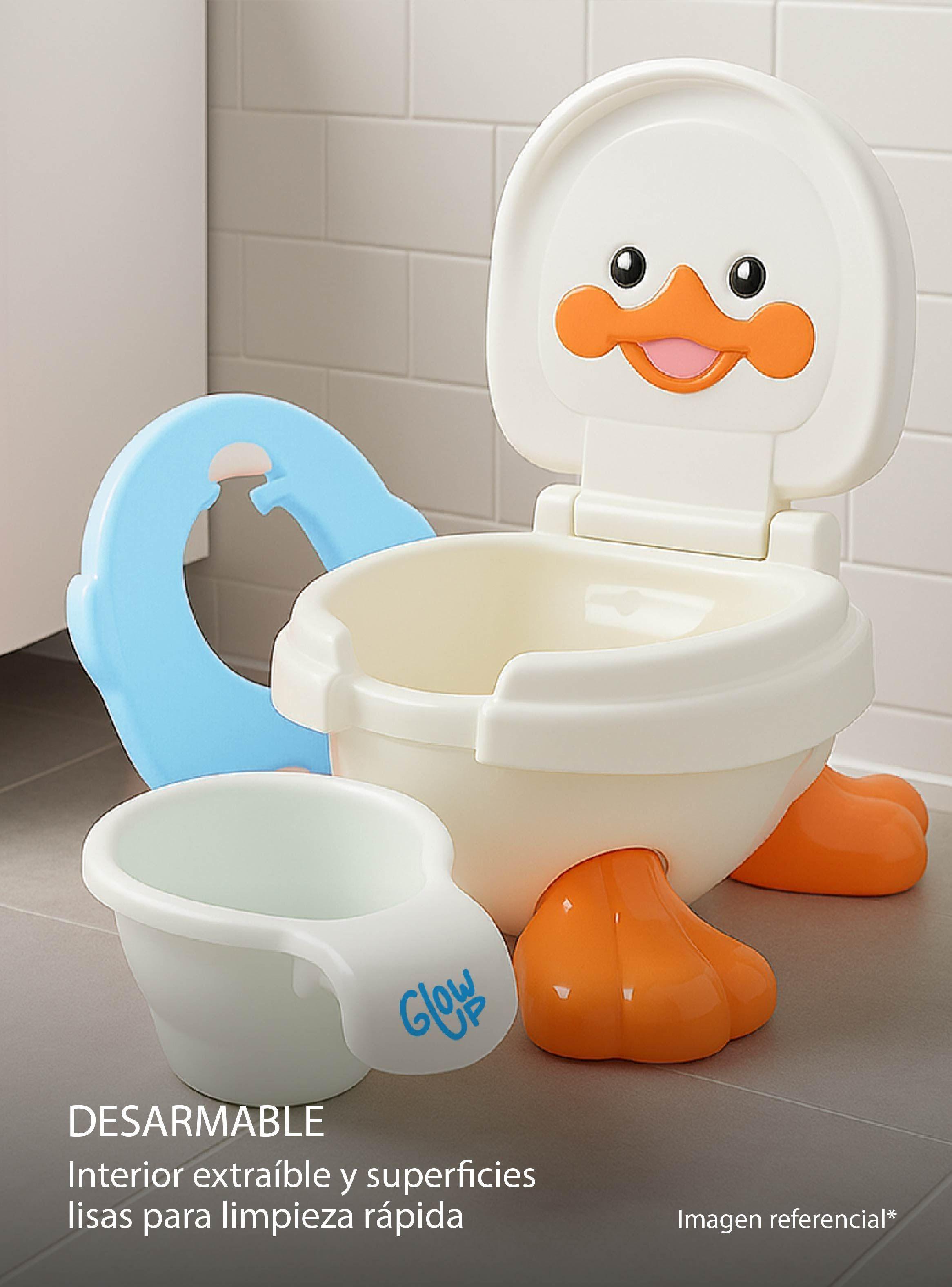 Pelela Patito Duck Baby Potty 3 en 1 Azul 18 a 36 meses-6