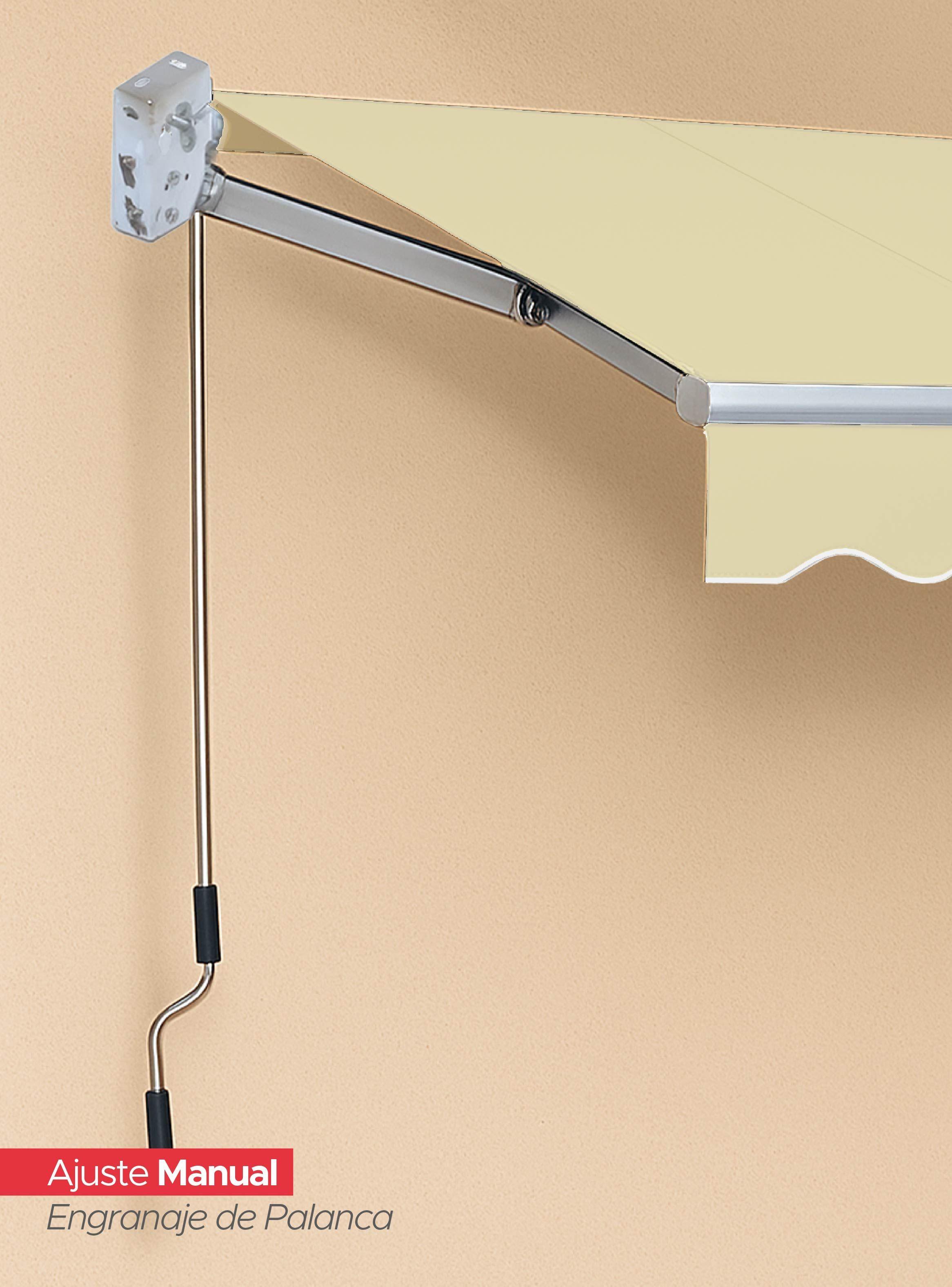 Toldo con brazo retractil Terrazas 4x2.5 Mts Beige-2