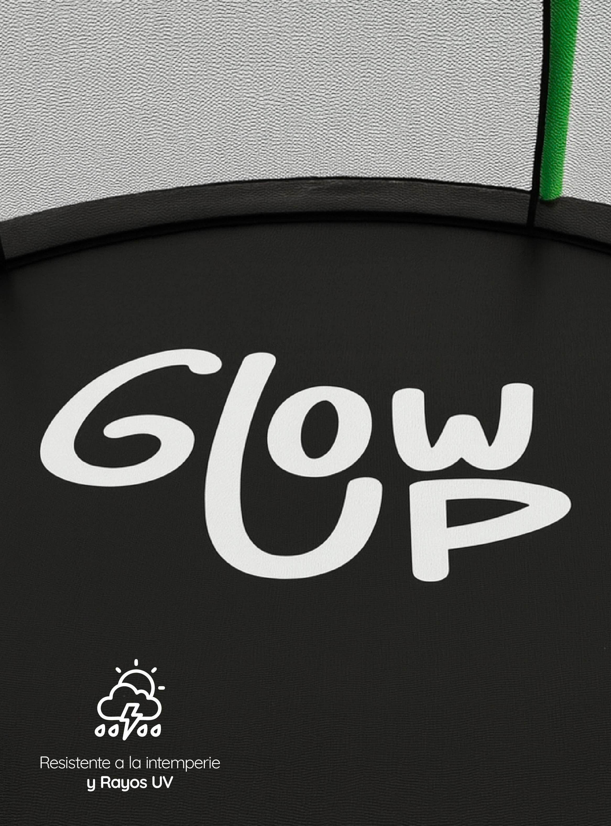 Cama Elástica GlowUp 140mt 4.5Ft Malla Seguridad Superior-4