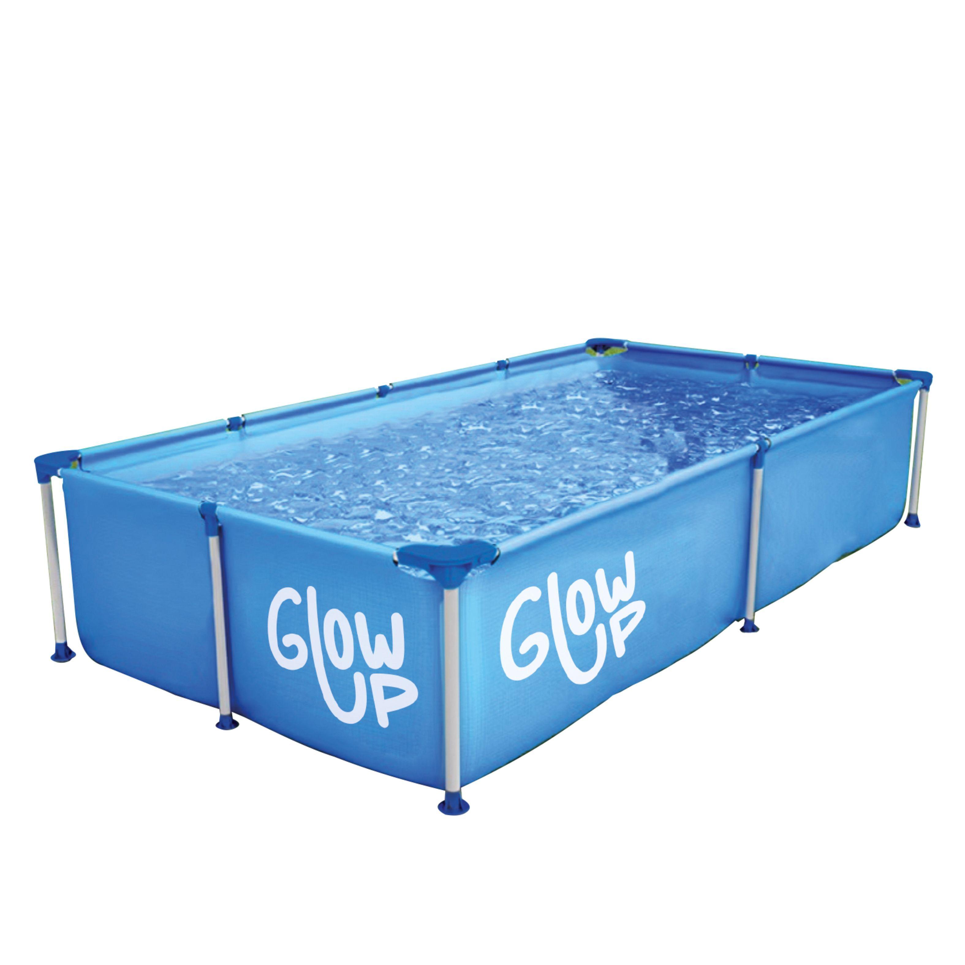 Piscina Estructural 1287 Litros Glowup 228X159X42 CM-1