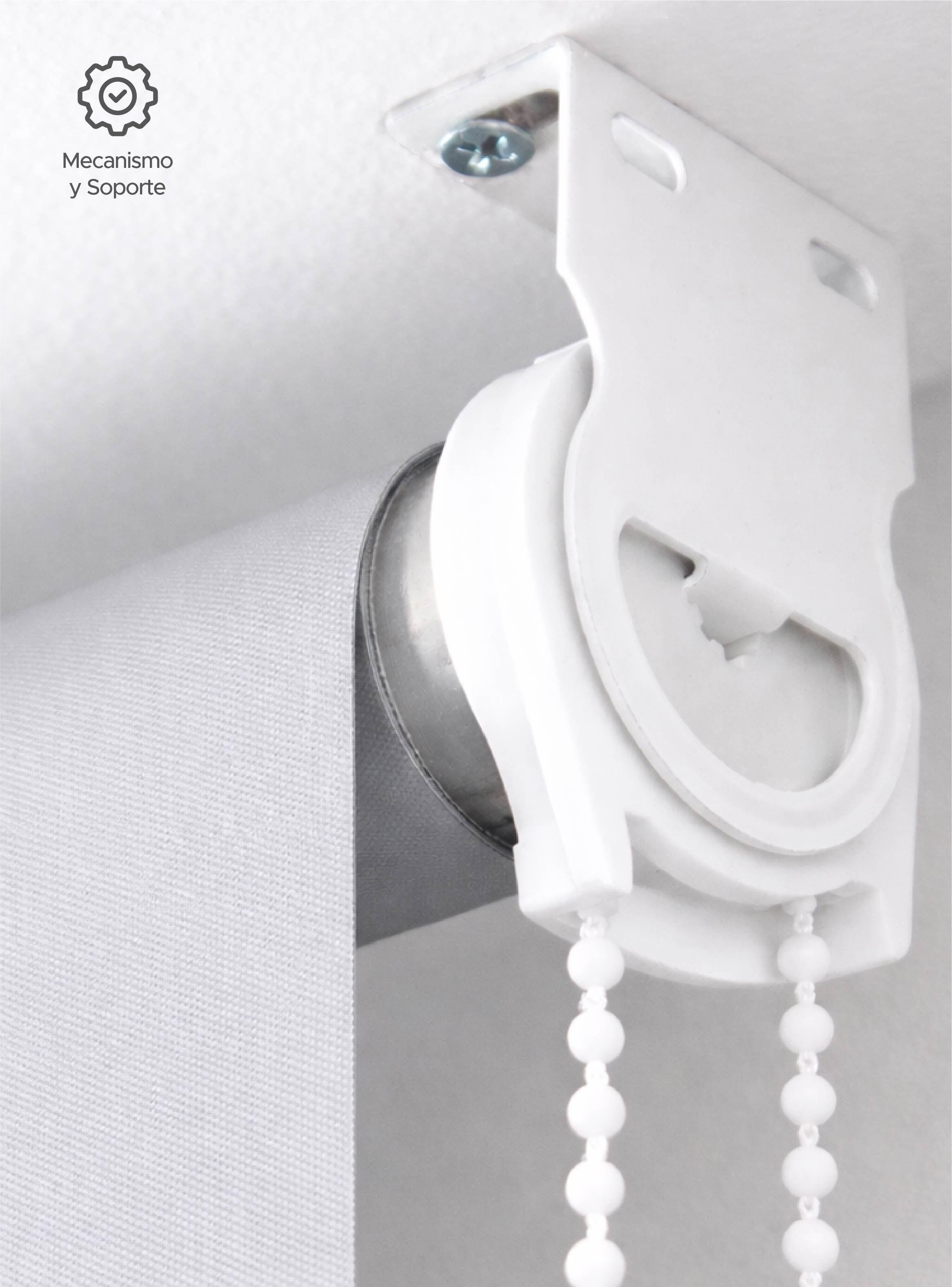 Cortina Roller Blackout Gris 180x230cm-3