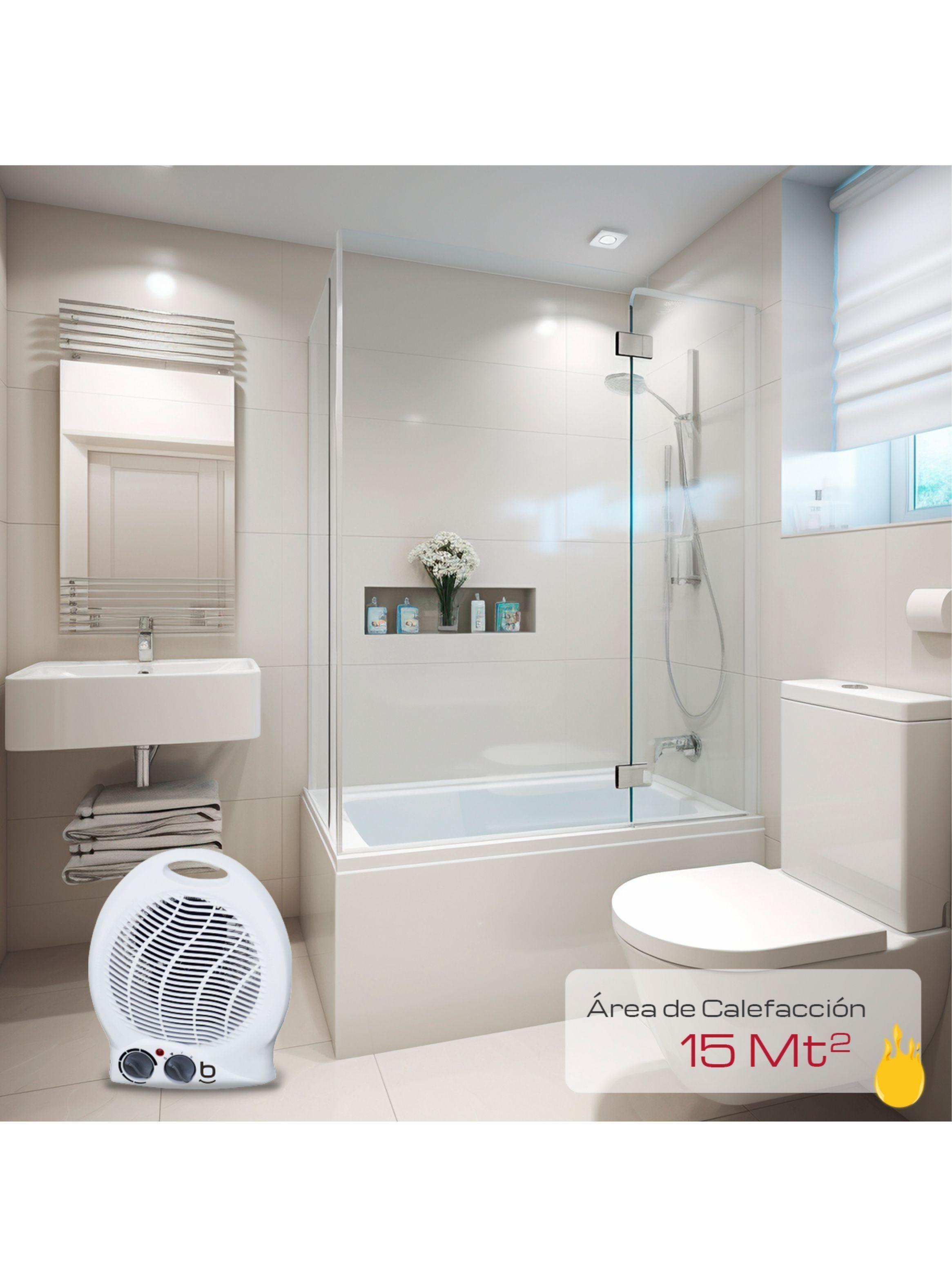 TERMOVENTILADOR CALEFACTOR 2000W BLANCO BFRESH-2