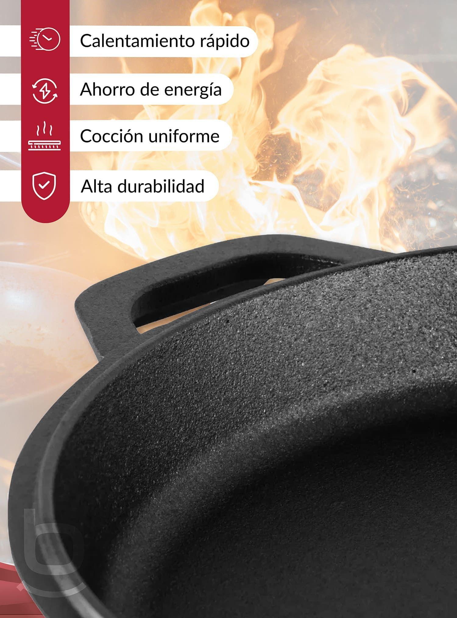 Pack De 2 Sartenes Hierro Fundido 26 Cm-4