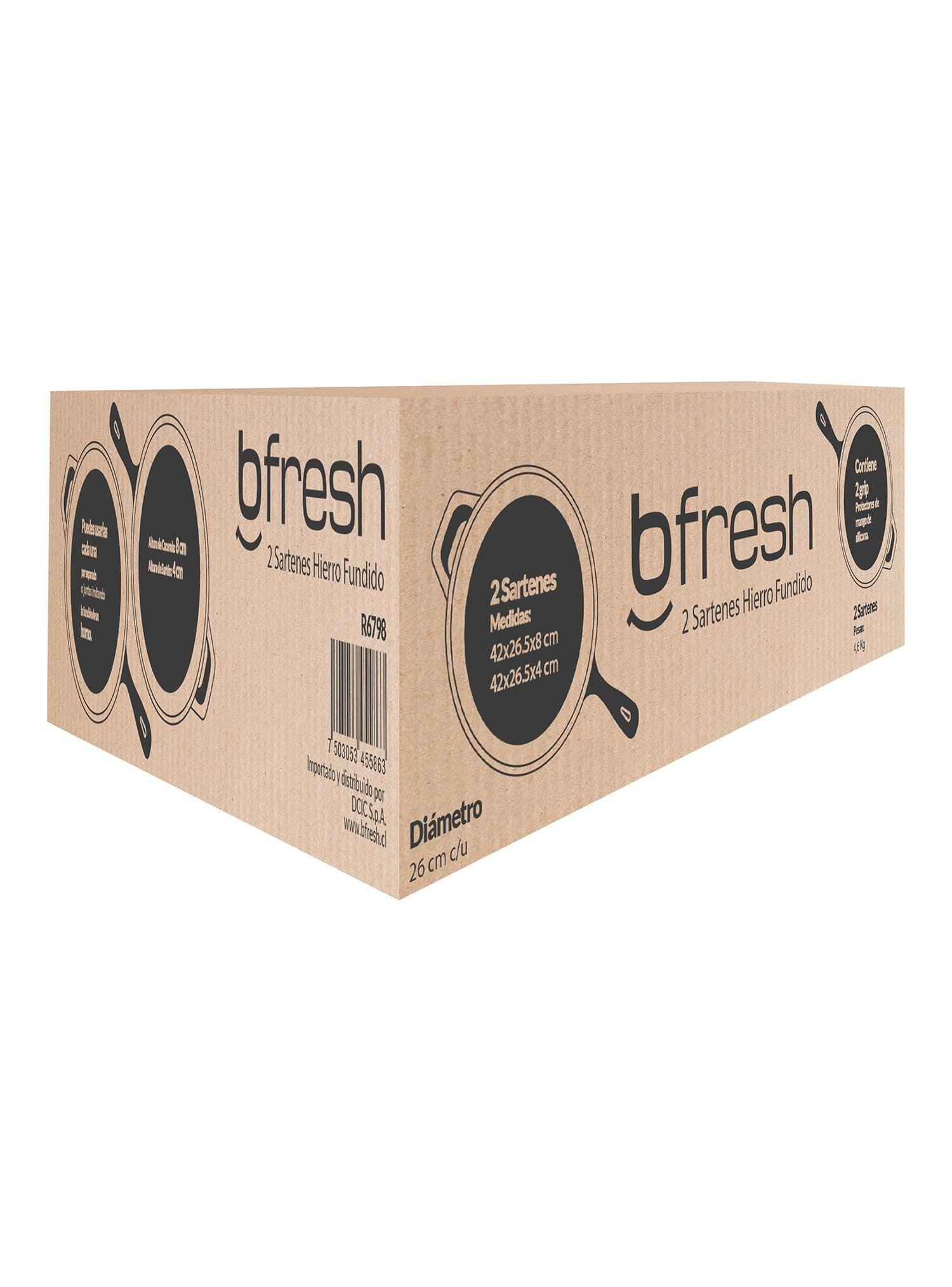 Pack De 2 Sartenes Hierro Fundido 26 Cm-7
